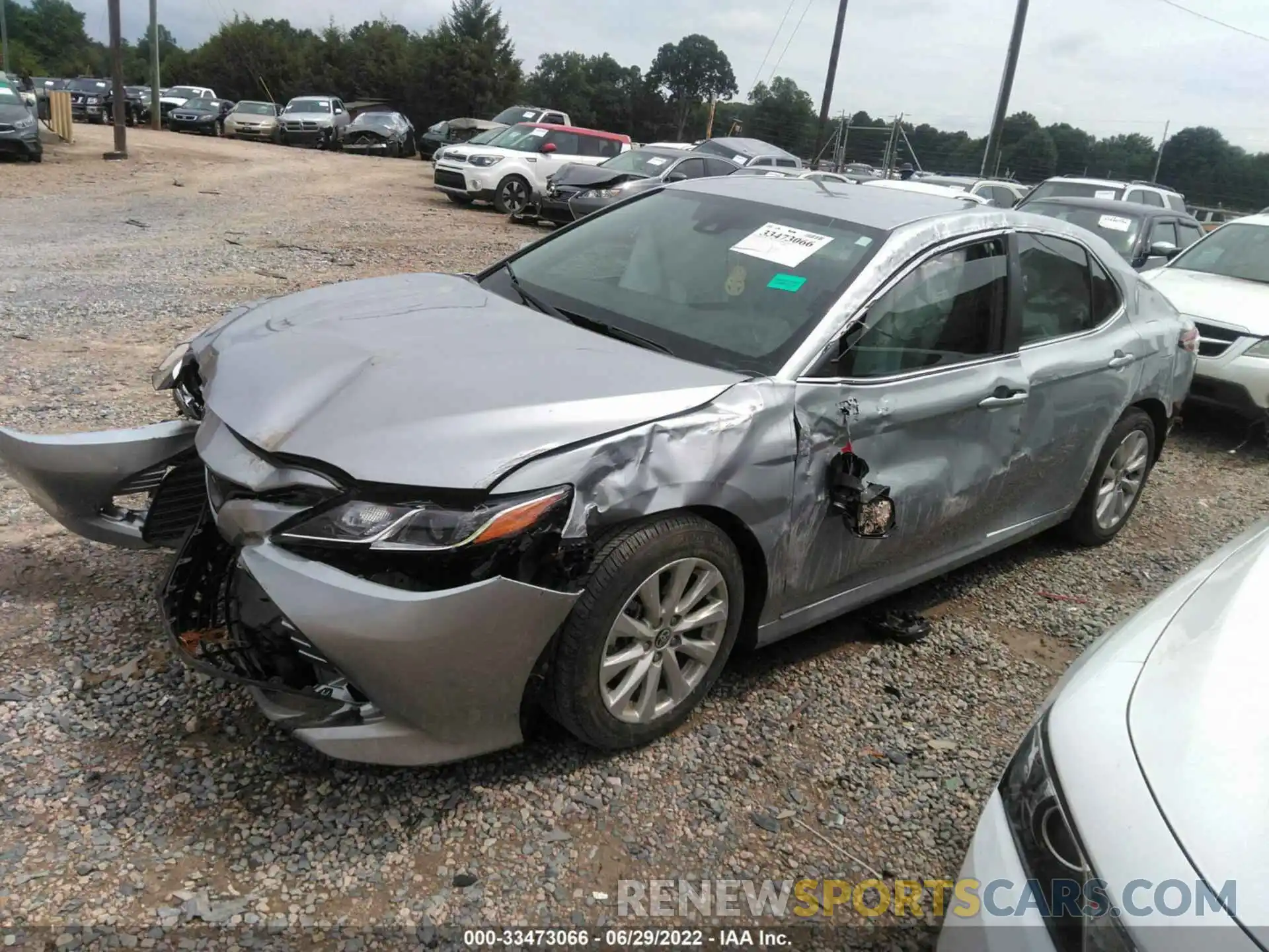 2 Photograph of a damaged car 4T1C11AK1LU511595 TOYOTA CAMRY 2020