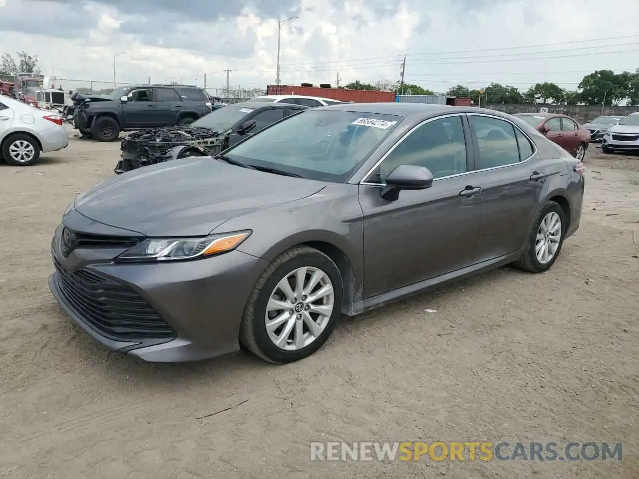 1 Photograph of a damaged car 4T1C11AK1LU869795 TOYOTA CAMRY 2020