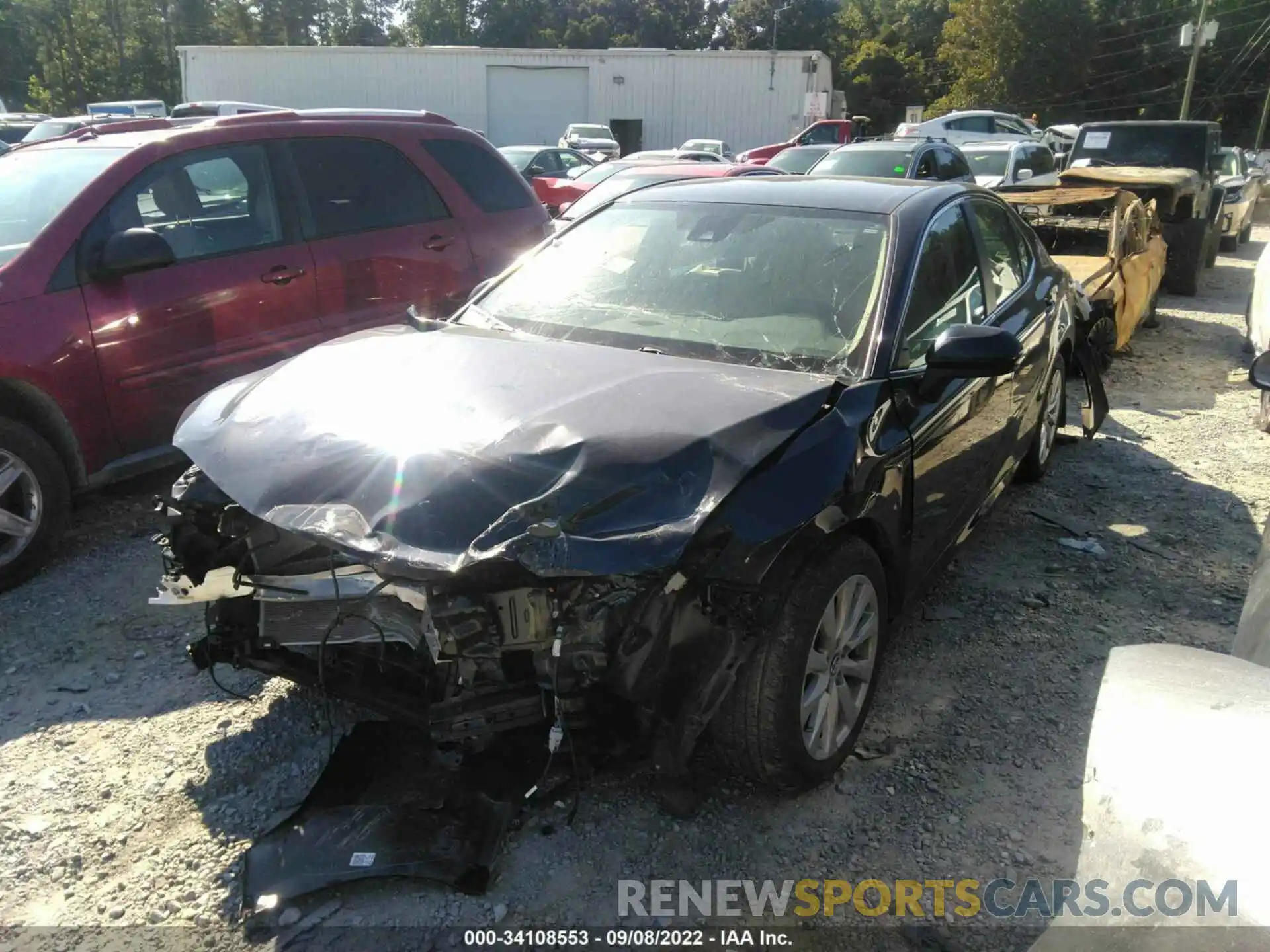 2 Photograph of a damaged car 4T1C11AK1LU880344 TOYOTA CAMRY 2020