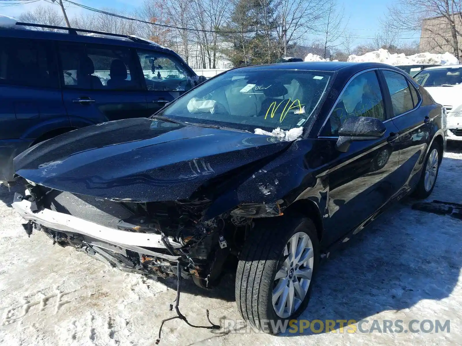 2 Photograph of a damaged car 4T1C11AK1LU887844 TOYOTA CAMRY 2020