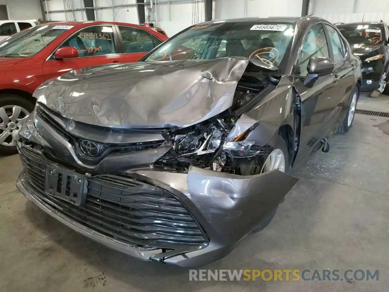 2 Photograph of a damaged car 4T1C11AK1LU904187 TOYOTA CAMRY 2020