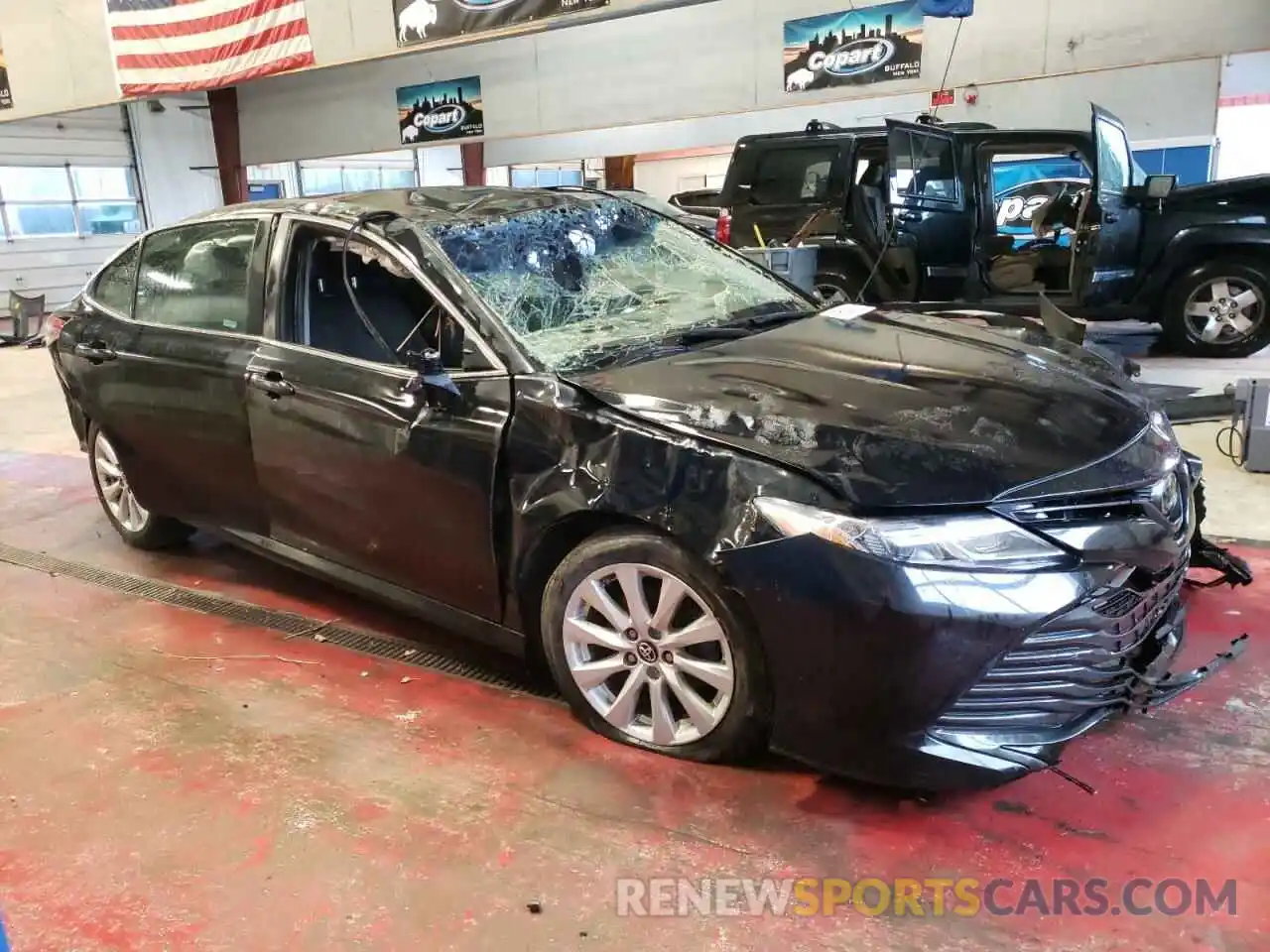 4 Photograph of a damaged car 4T1C11AK1LU921538 TOYOTA CAMRY 2020