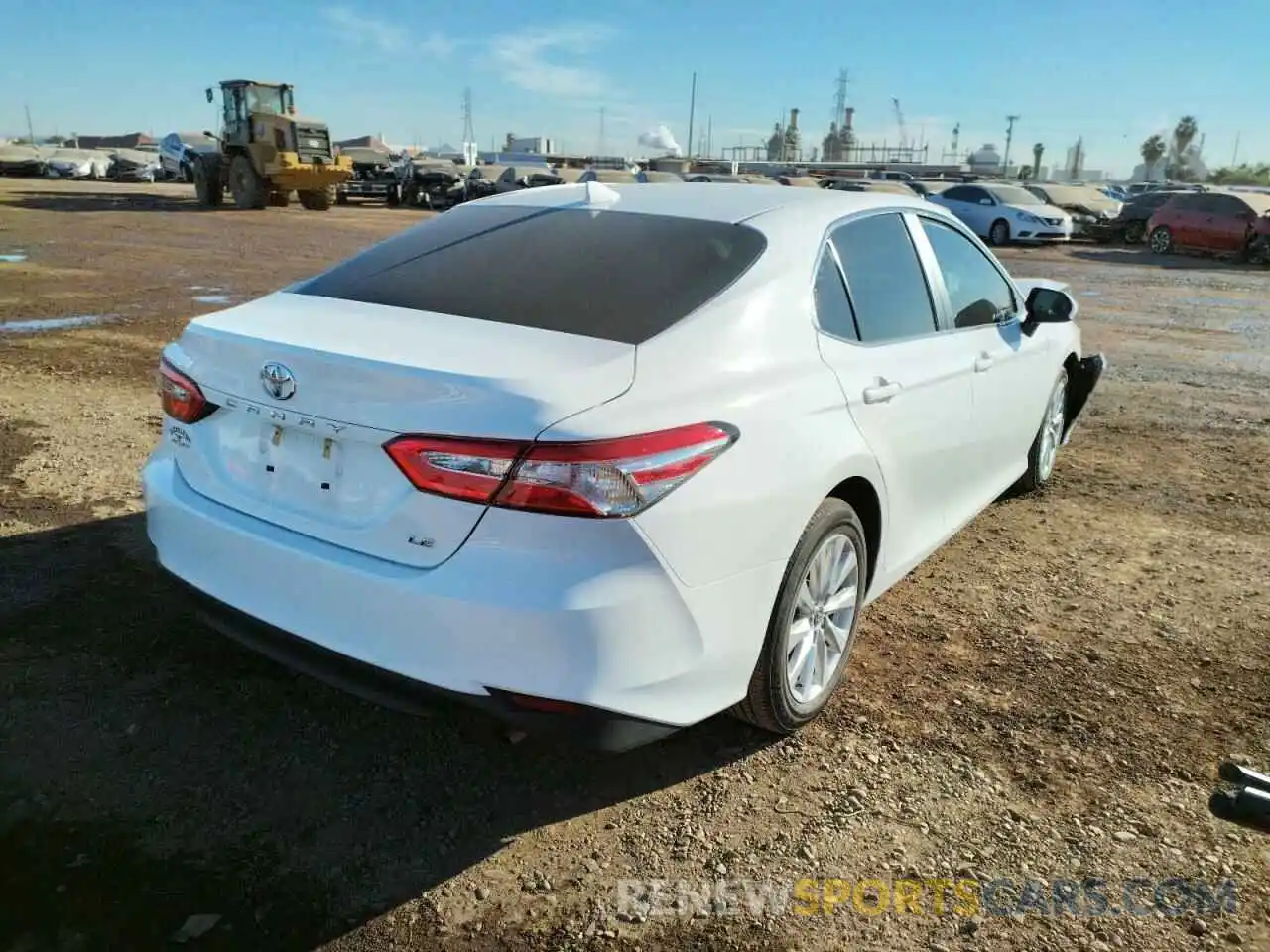 4 Photograph of a damaged car 4T1C11AK1LU923998 TOYOTA CAMRY 2020