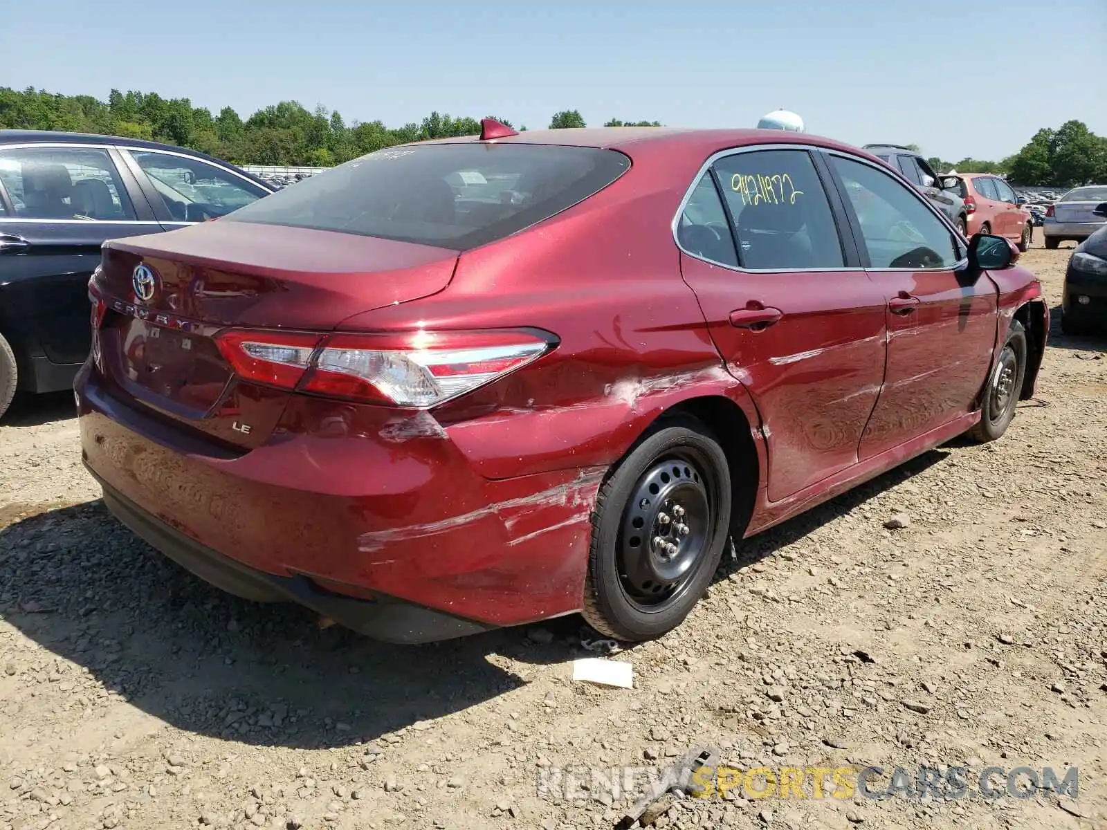 4 Photograph of a damaged car 4T1C11AK1LU930661 TOYOTA CAMRY 2020