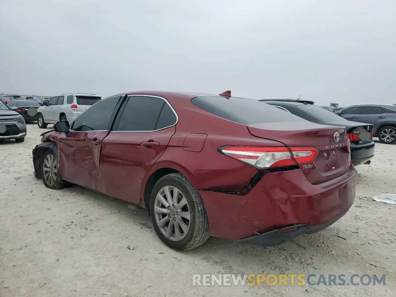 2 Photograph of a damaged car 4T1C11AK1LU938758 TOYOTA CAMRY 2020