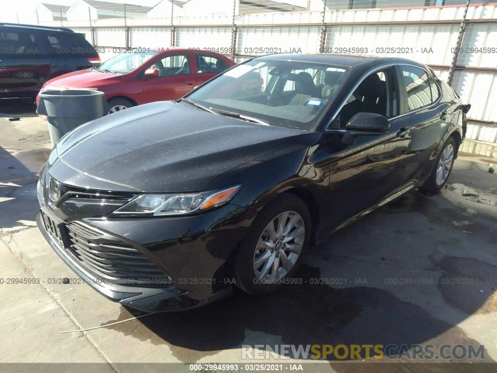 2 Photograph of a damaged car 4T1C11AK1LU939781 TOYOTA CAMRY 2020