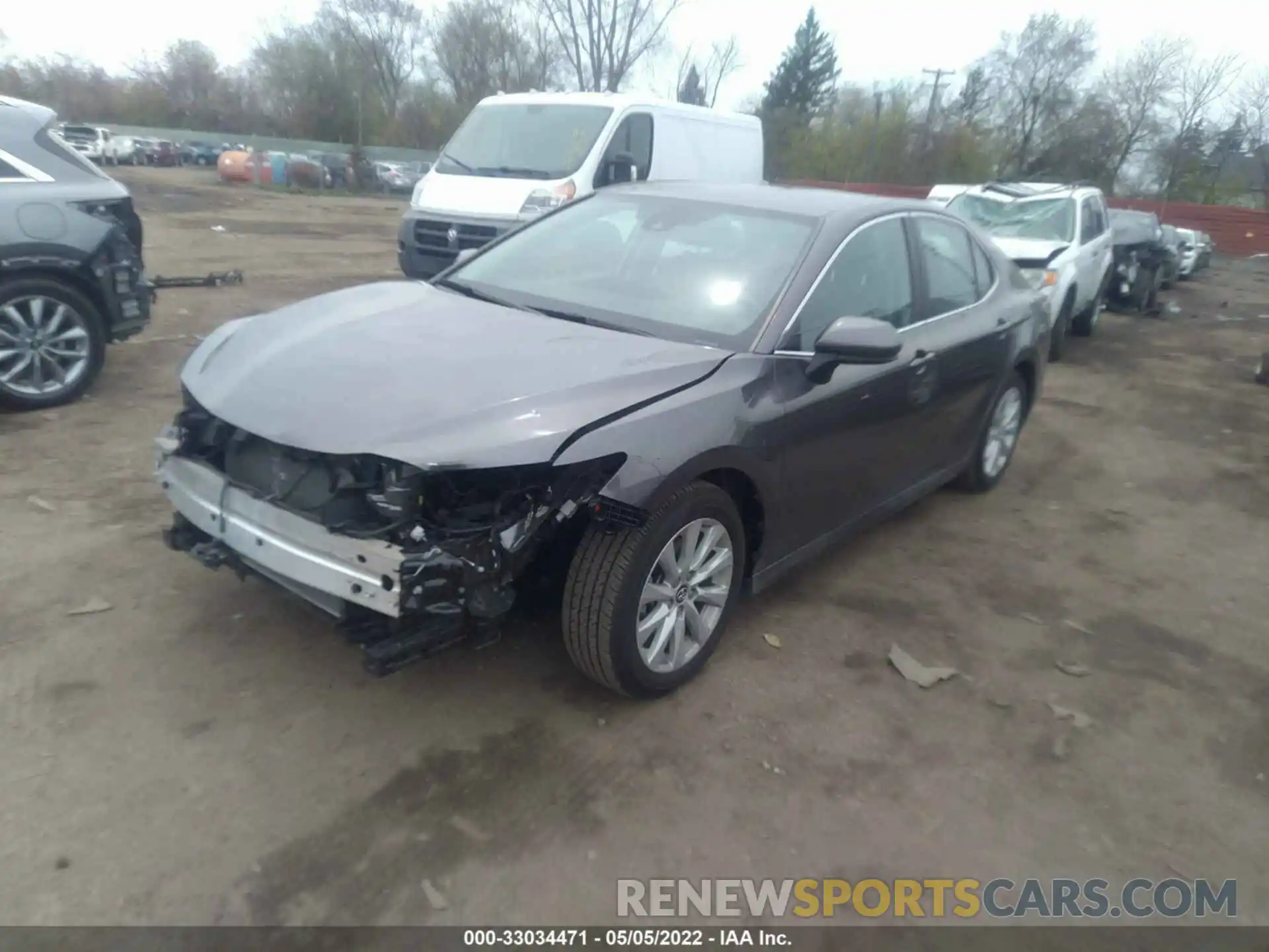 2 Photograph of a damaged car 4T1C11AK1LU942602 TOYOTA CAMRY 2020