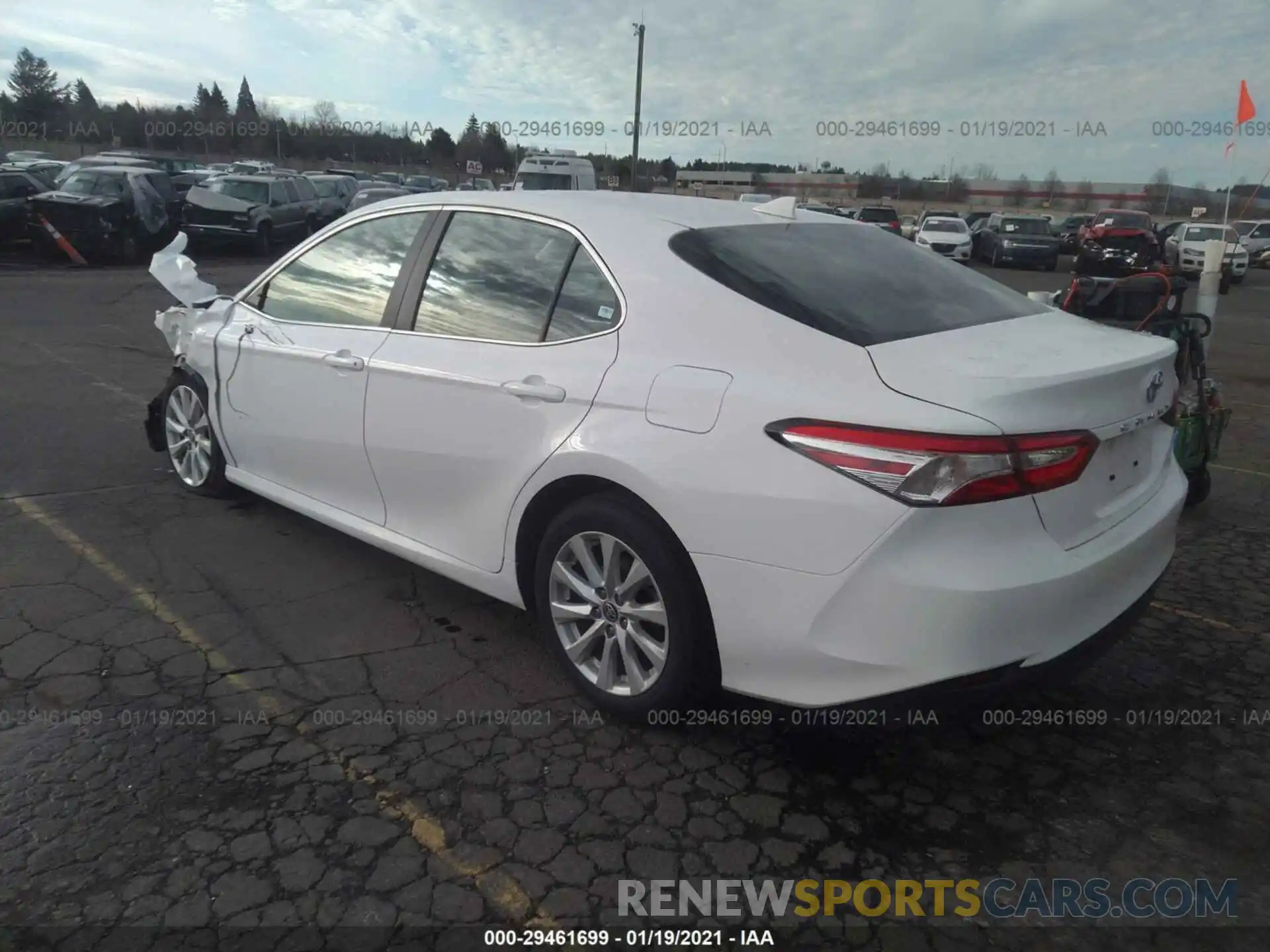 3 Photograph of a damaged car 4T1C11AK1LU949338 TOYOTA CAMRY 2020