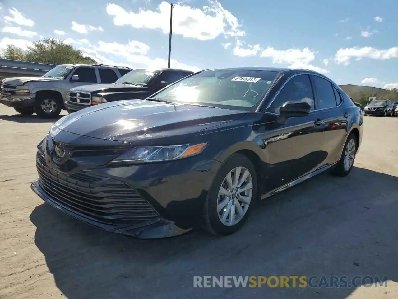 2 Photograph of a damaged car 4T1C11AK1LU952059 TOYOTA CAMRY 2020