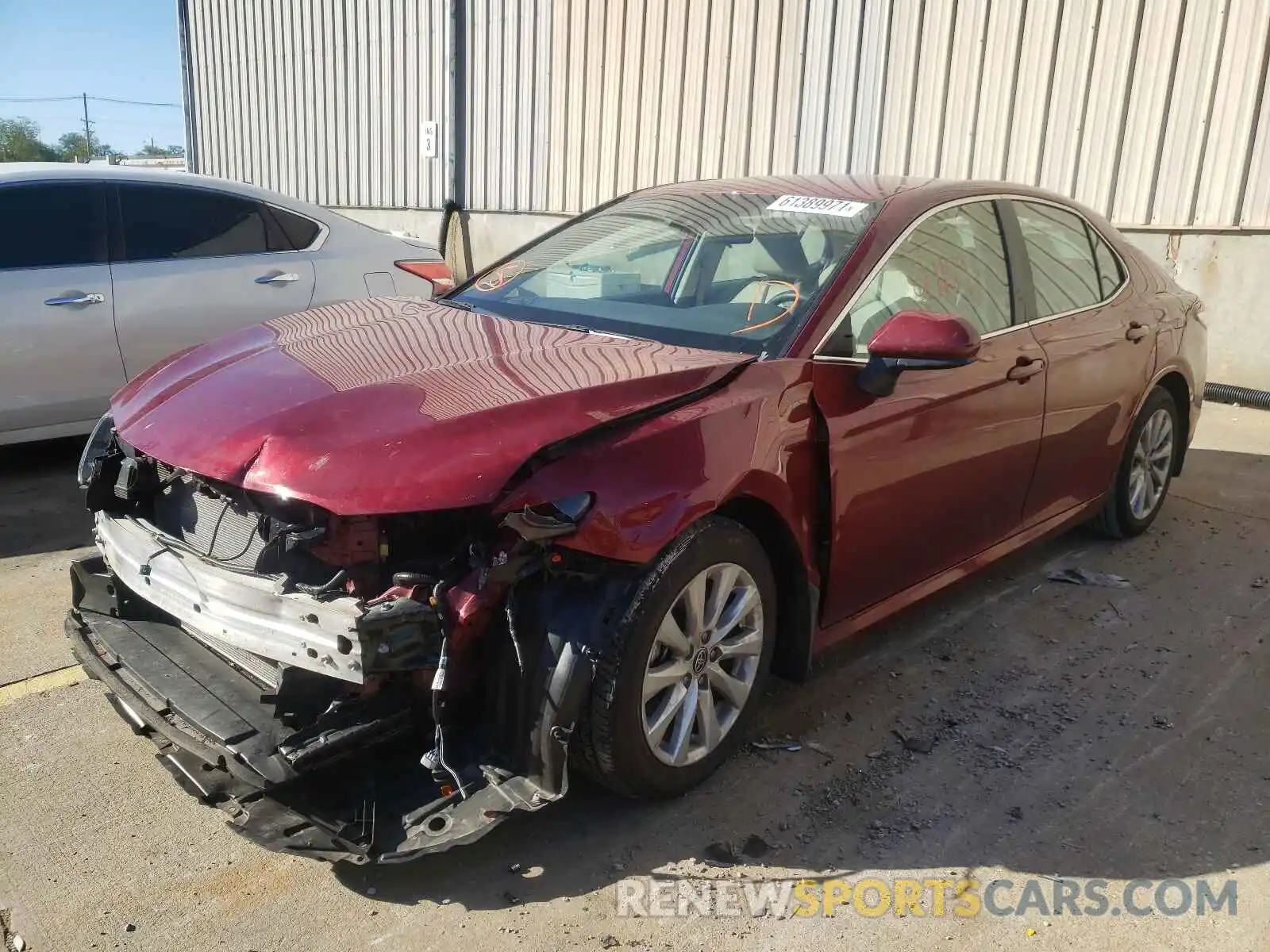 2 Photograph of a damaged car 4T1C11AK1LU994540 TOYOTA CAMRY 2020