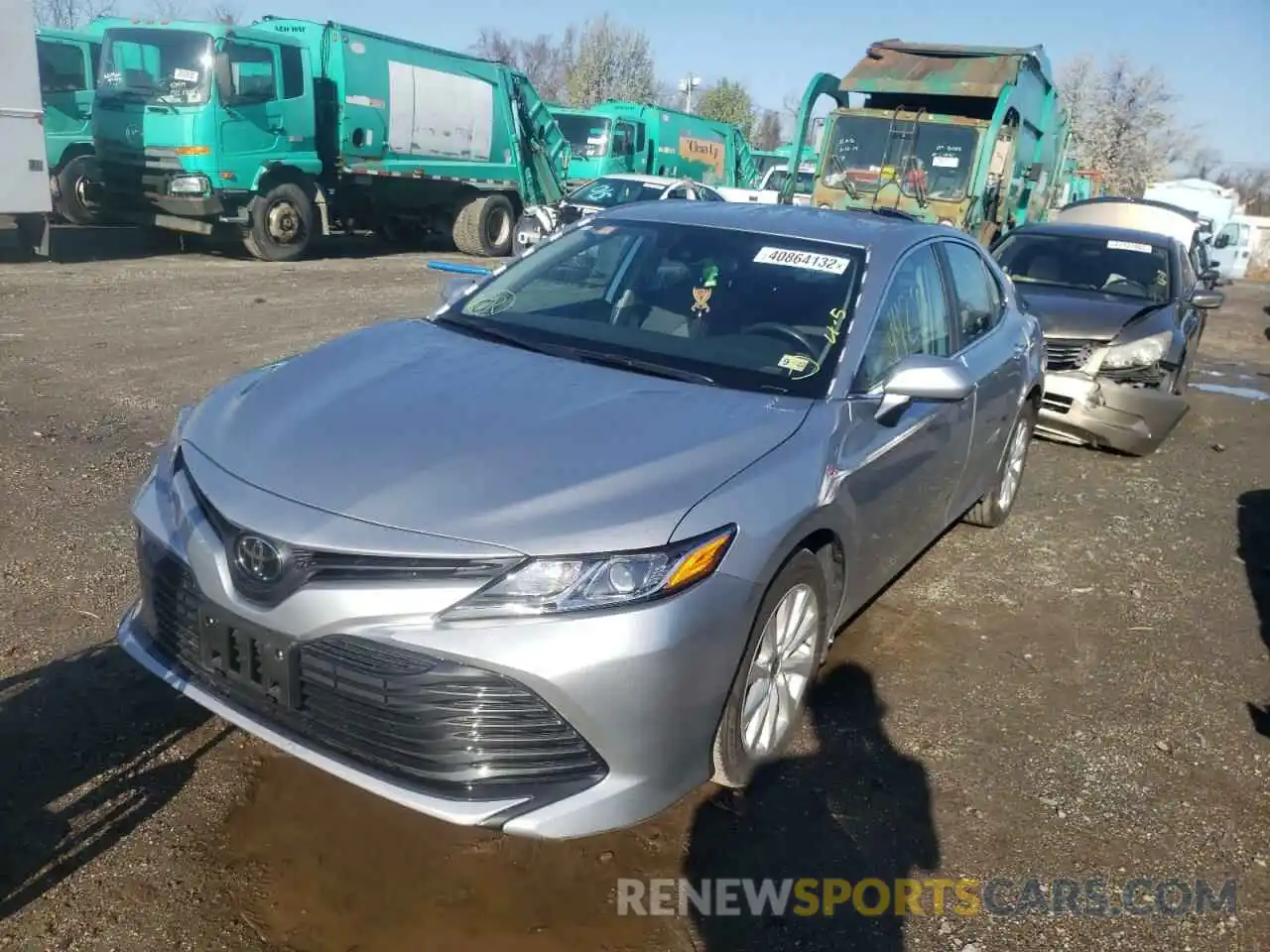 2 Photograph of a damaged car 4T1C11AK1LU997485 TOYOTA CAMRY 2020