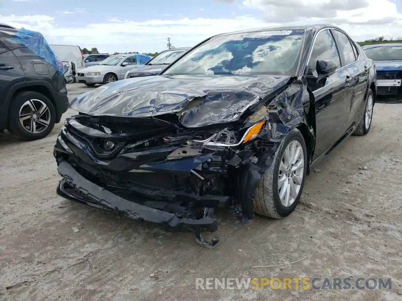 2 Photograph of a damaged car 4T1C11AK1LU997731 TOYOTA CAMRY 2020