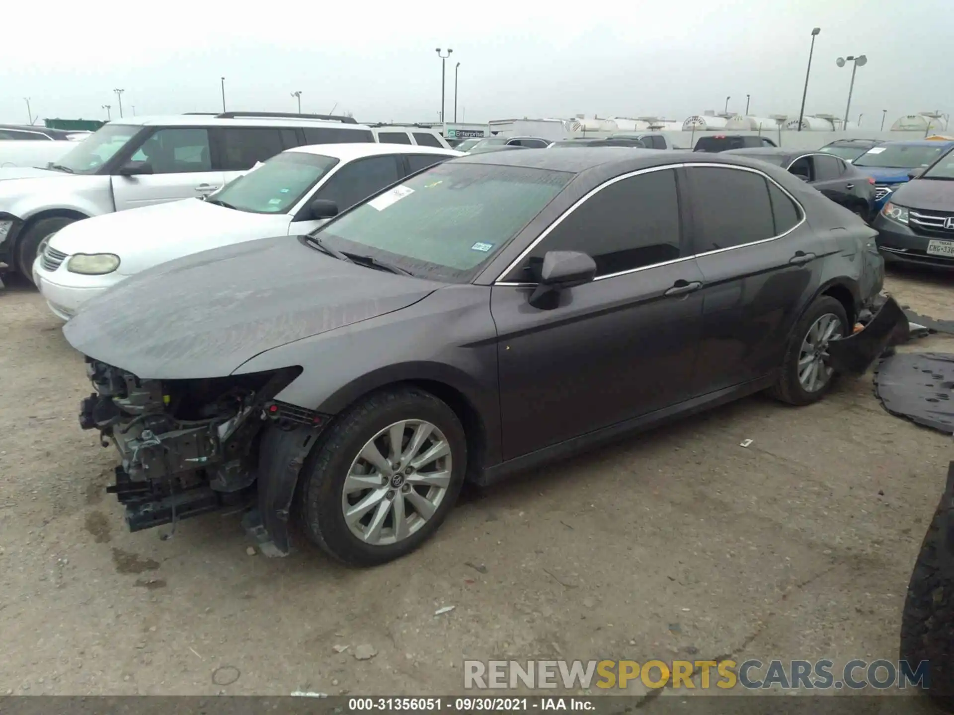 2 Photograph of a damaged car 4T1C11AK2LU300597 TOYOTA CAMRY 2020