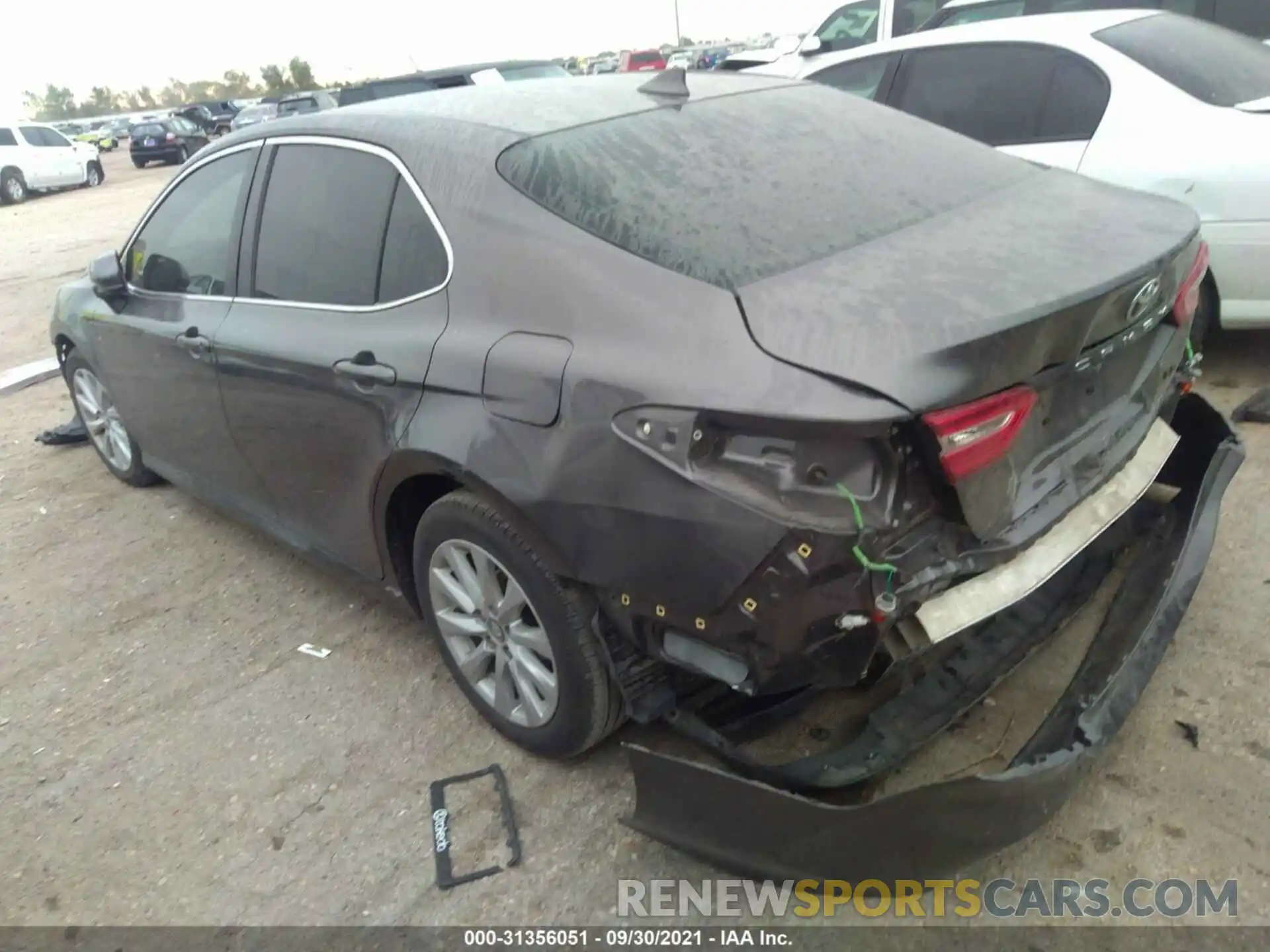 3 Photograph of a damaged car 4T1C11AK2LU300597 TOYOTA CAMRY 2020