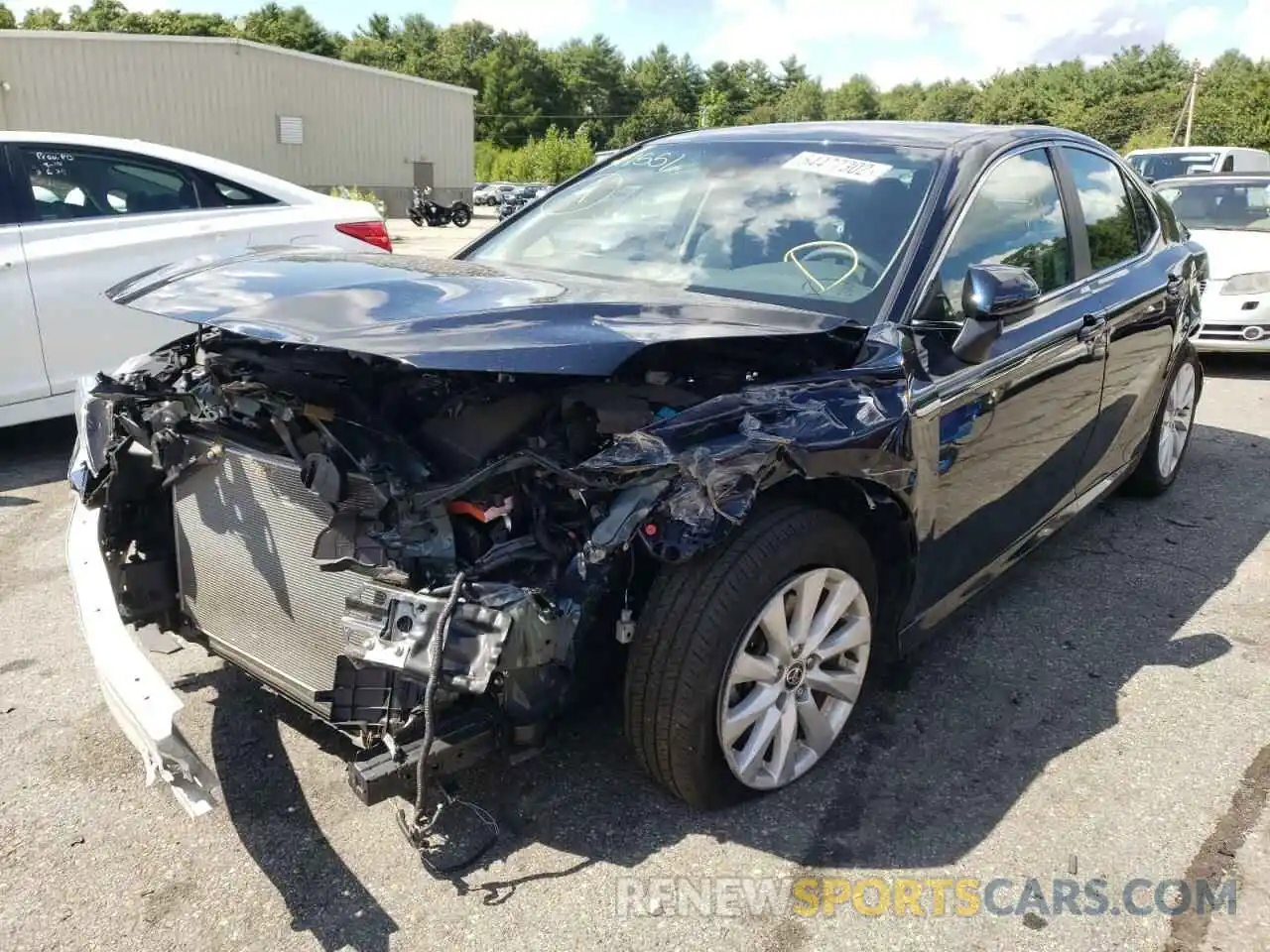 2 Photograph of a damaged car 4T1C11AK2LU500203 TOYOTA CAMRY 2020