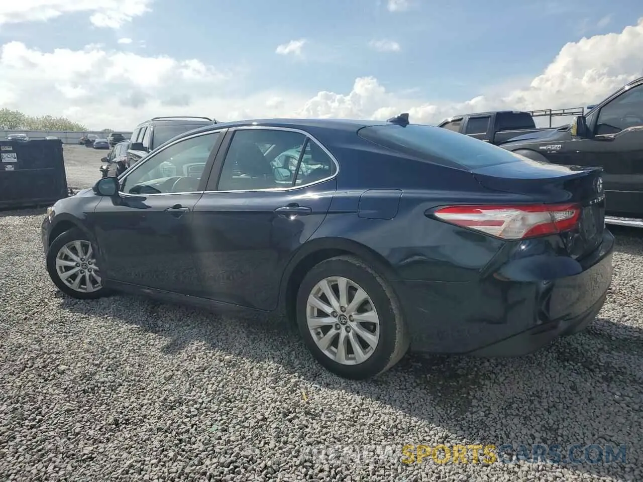 2 Photograph of a damaged car 4T1C11AK2LU858093 TOYOTA CAMRY 2020