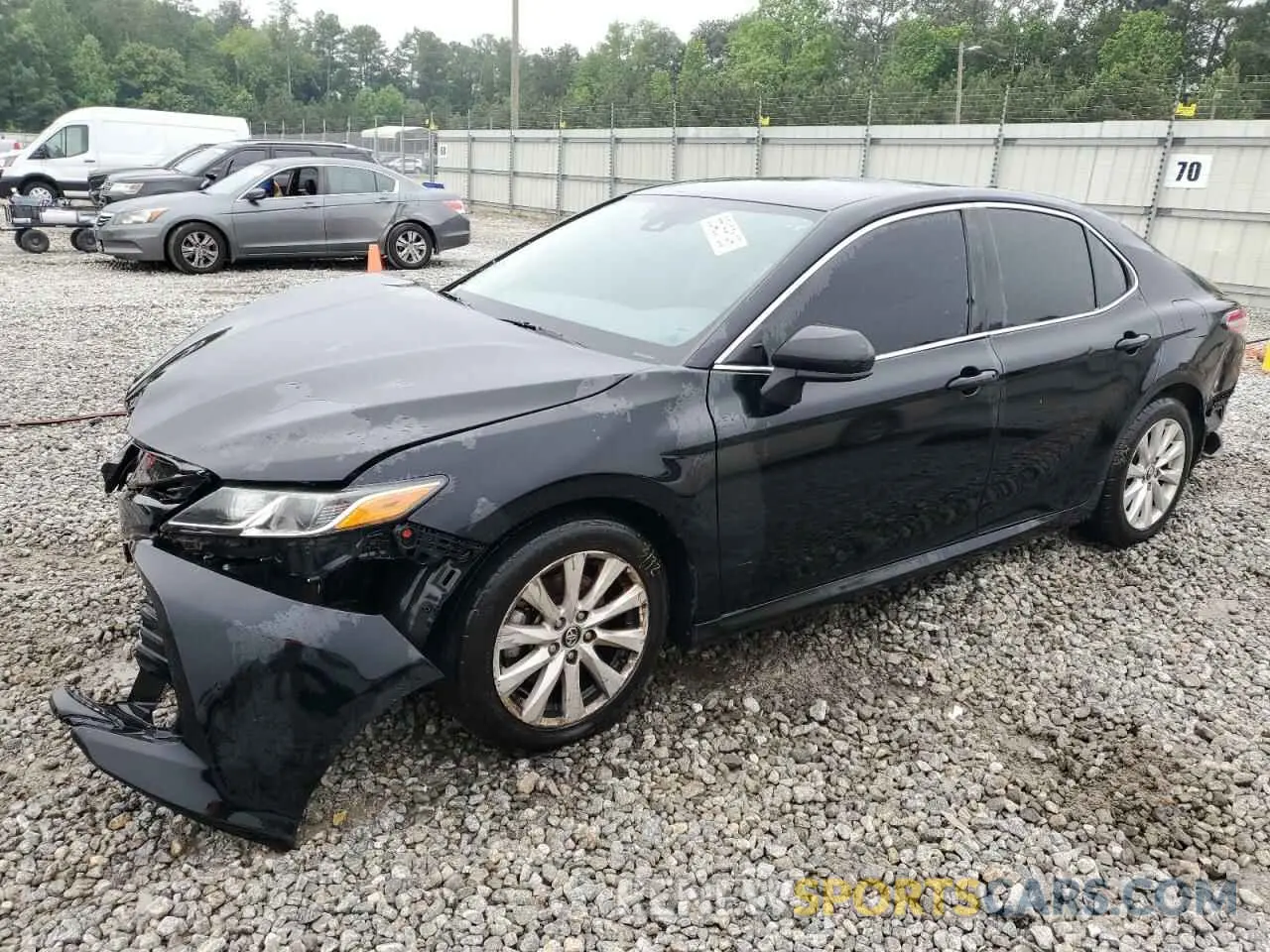 1 Photograph of a damaged car 4T1C11AK2LU893877 TOYOTA CAMRY 2020