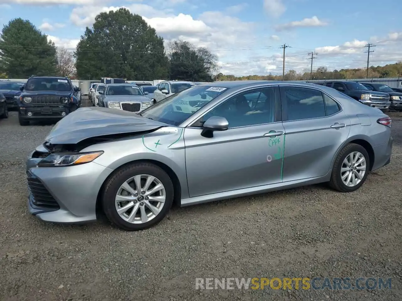 1 Photograph of a damaged car 4T1C11AK2LU899534 TOYOTA CAMRY 2020