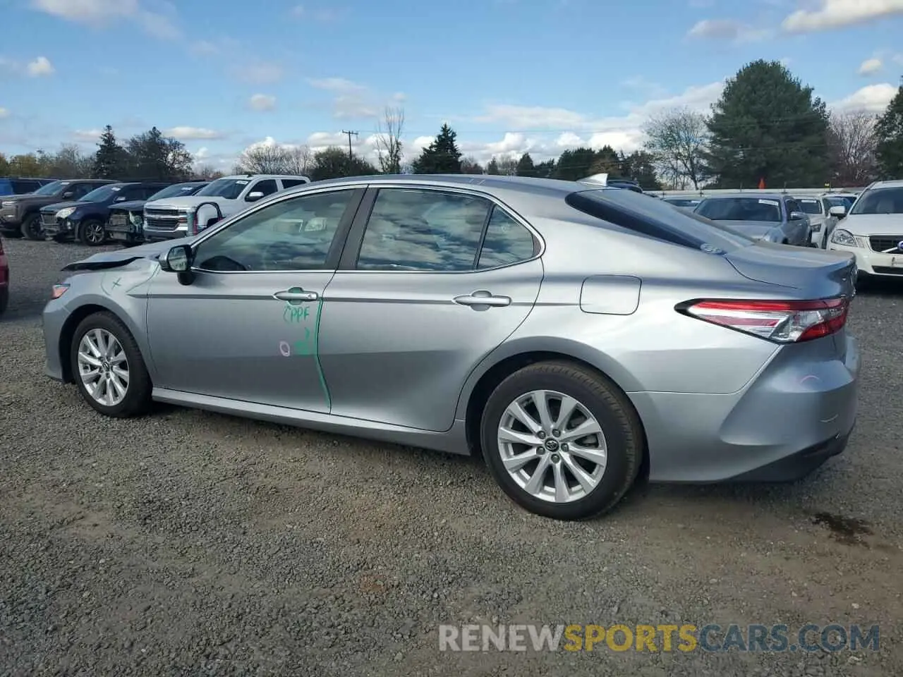2 Photograph of a damaged car 4T1C11AK2LU899534 TOYOTA CAMRY 2020