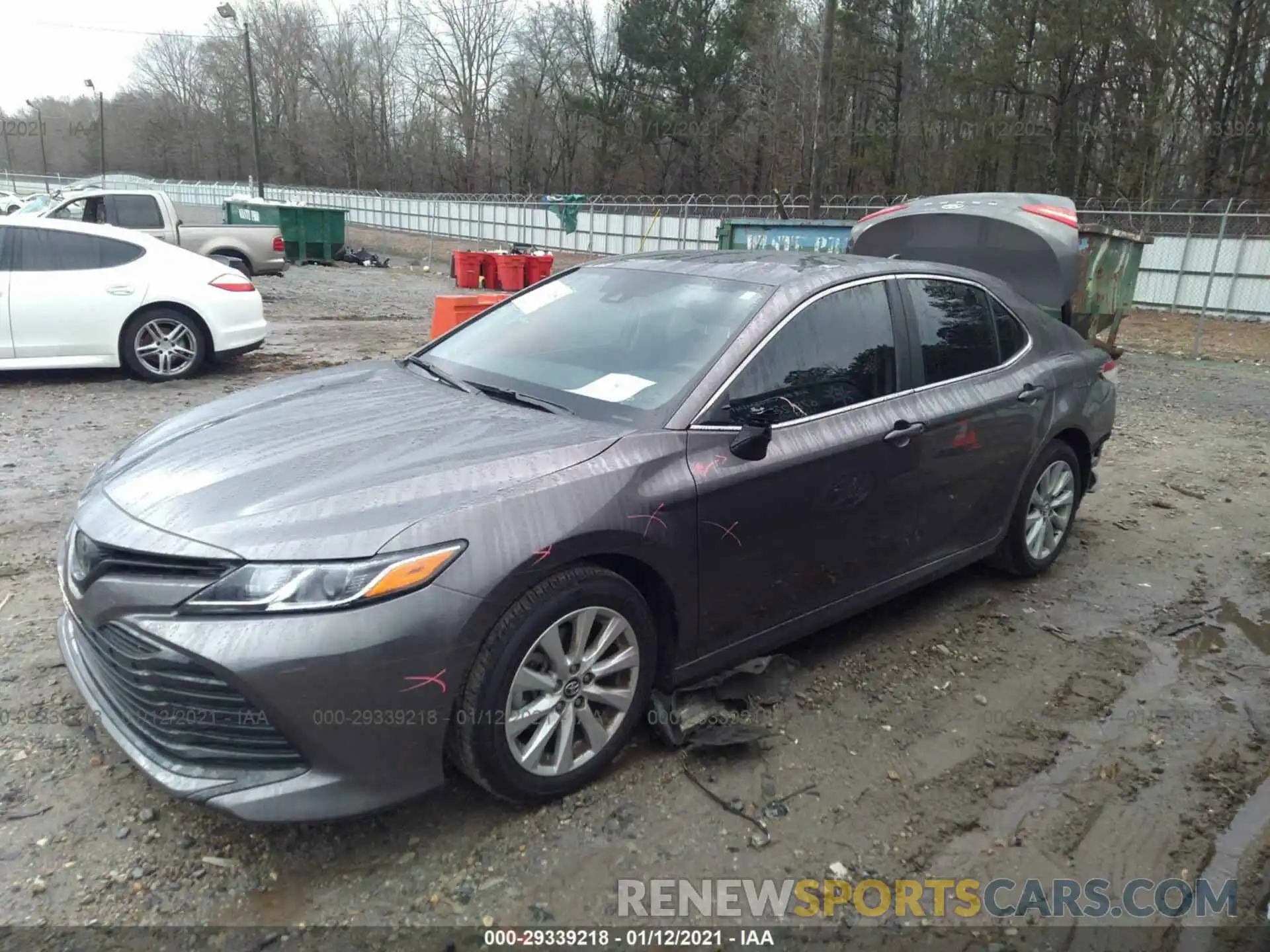 2 Photograph of a damaged car 4T1C11AK2LU912704 TOYOTA CAMRY 2020