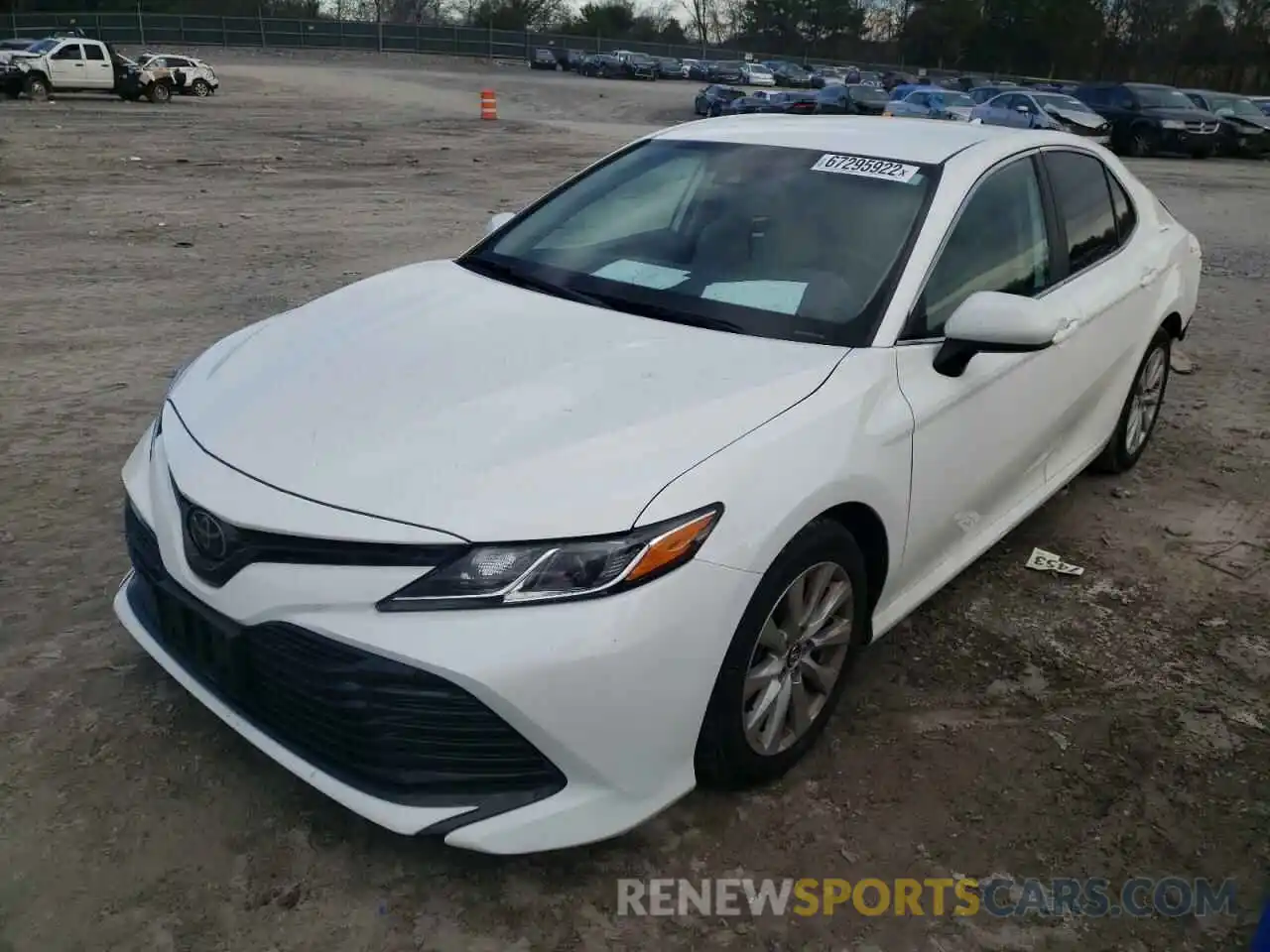 2 Photograph of a damaged car 4T1C11AK2LU926151 TOYOTA CAMRY 2020