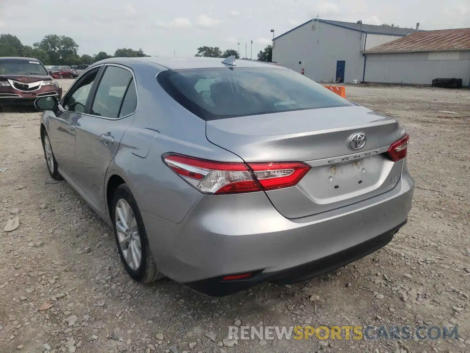 3 Photograph of a damaged car 4T1C11AK2LU928014 TOYOTA CAMRY 2020