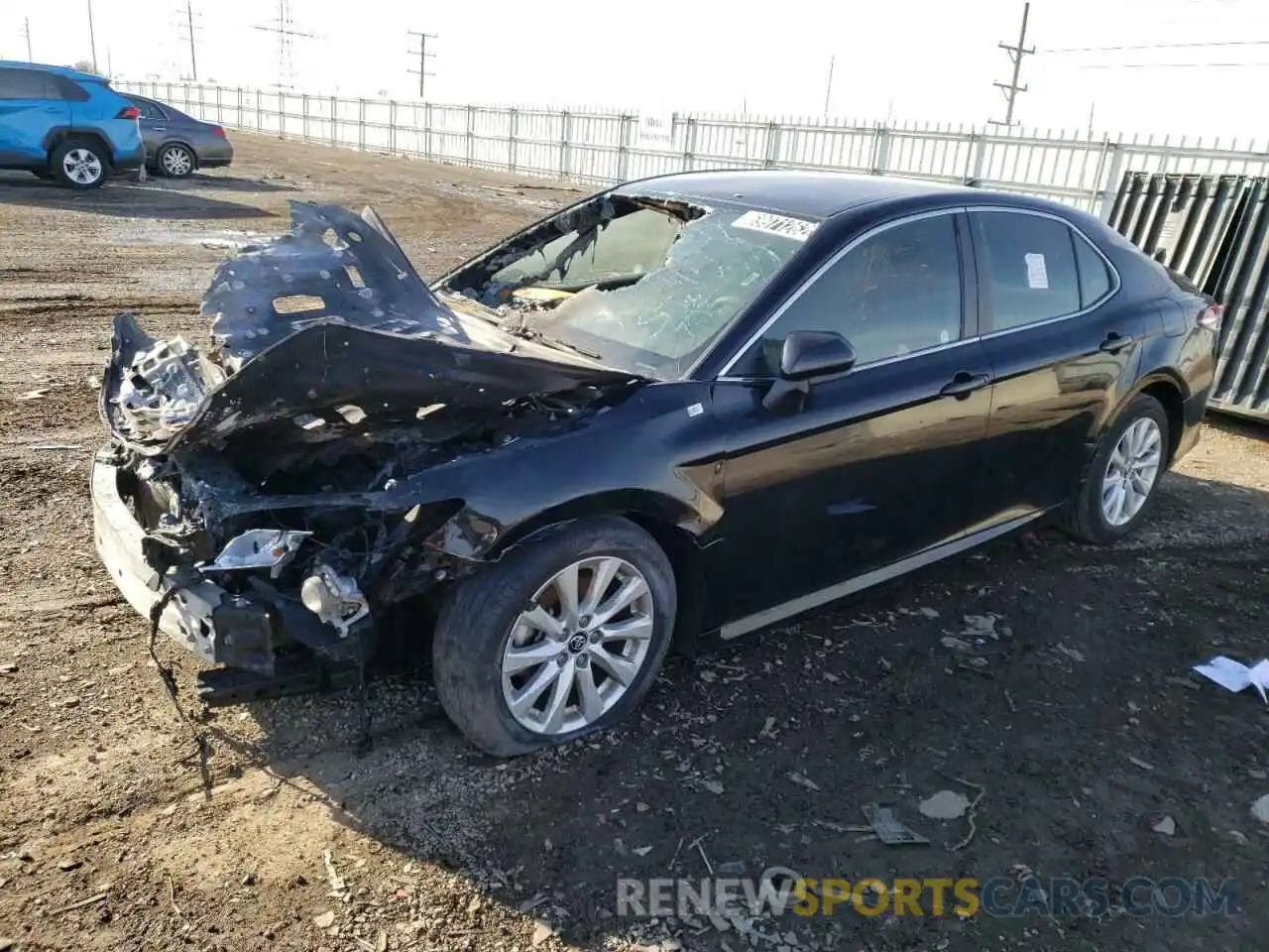 1 Photograph of a damaged car 4T1C11AK2LU928837 TOYOTA CAMRY 2020