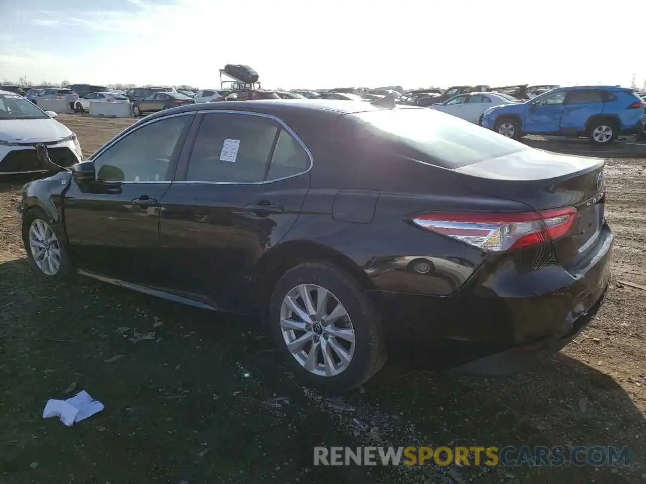 2 Photograph of a damaged car 4T1C11AK2LU928837 TOYOTA CAMRY 2020