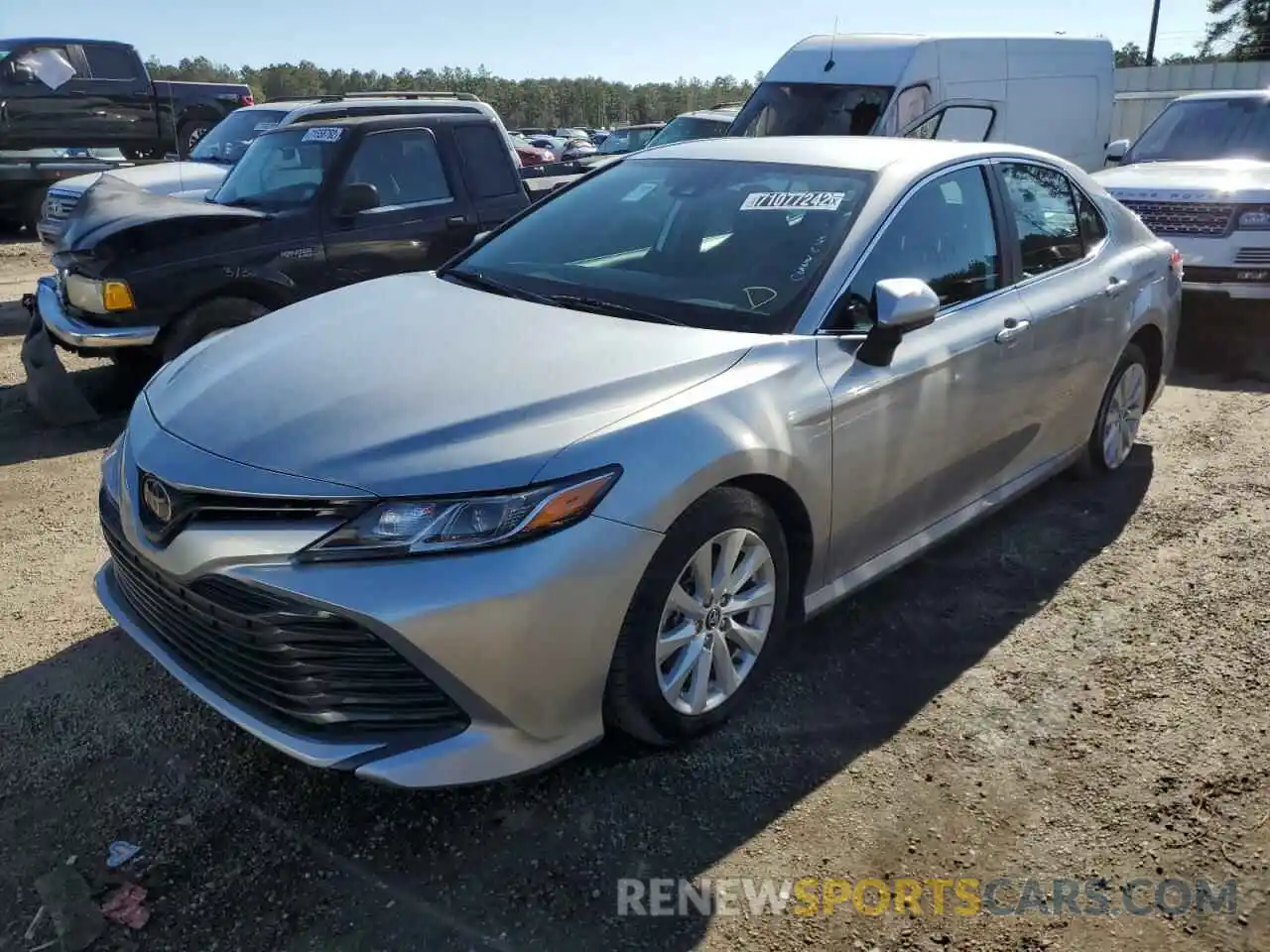 1 Photograph of a damaged car 4T1C11AK2LU933567 TOYOTA CAMRY 2020