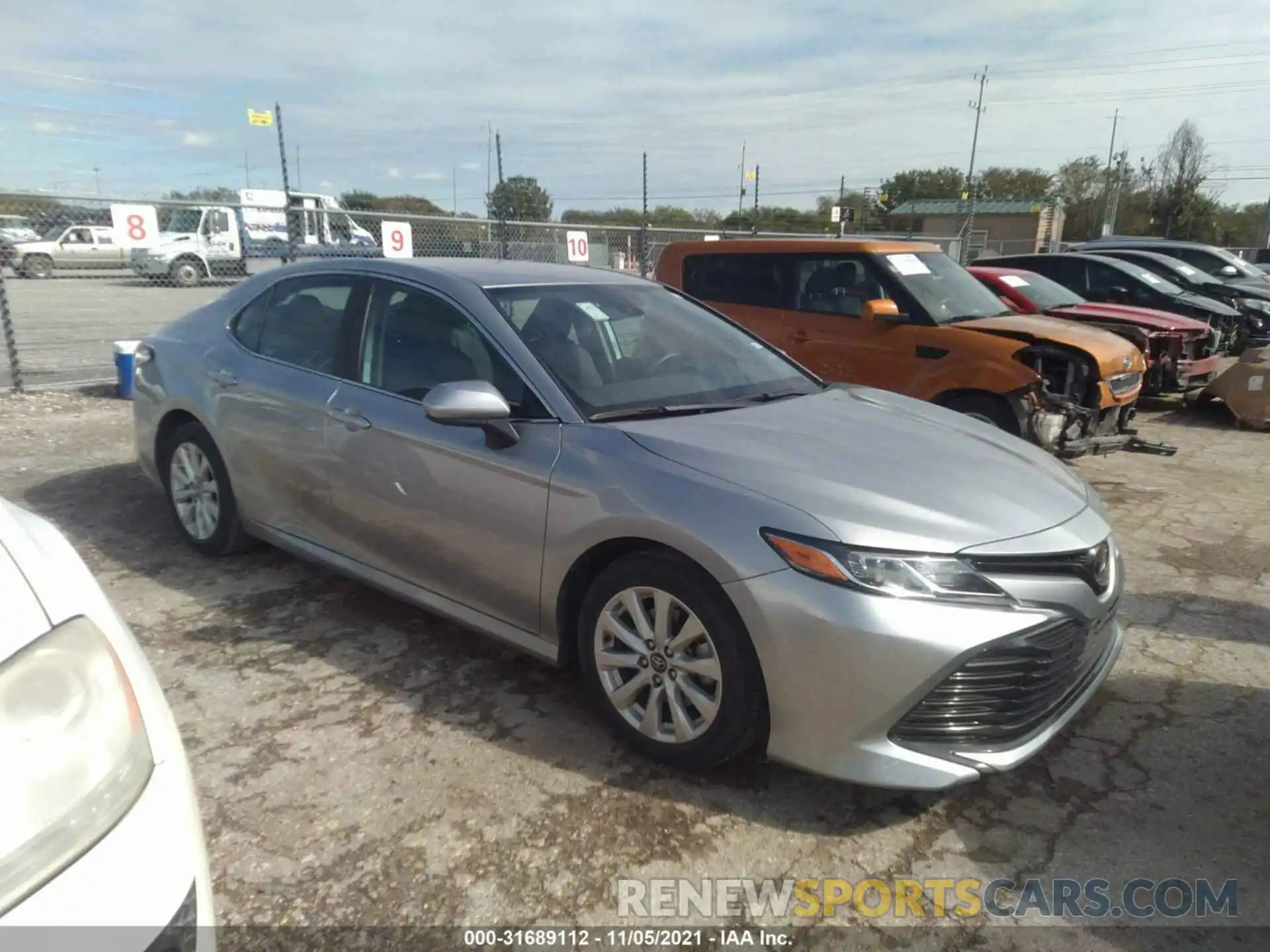 1 Photograph of a damaged car 4T1C11AK2LU944245 TOYOTA CAMRY 2020