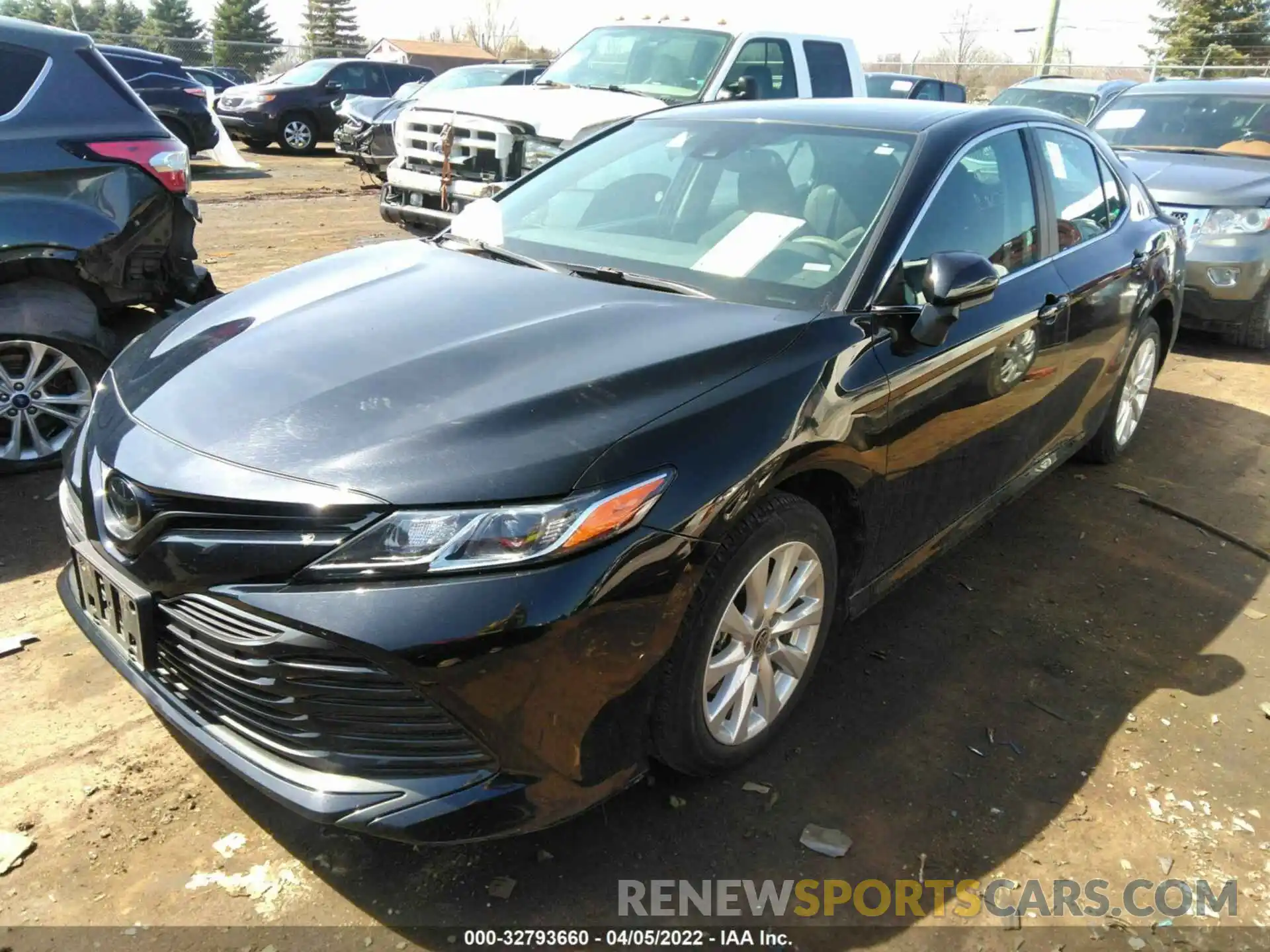 2 Photograph of a damaged car 4T1C11AK2LU947193 TOYOTA CAMRY 2020