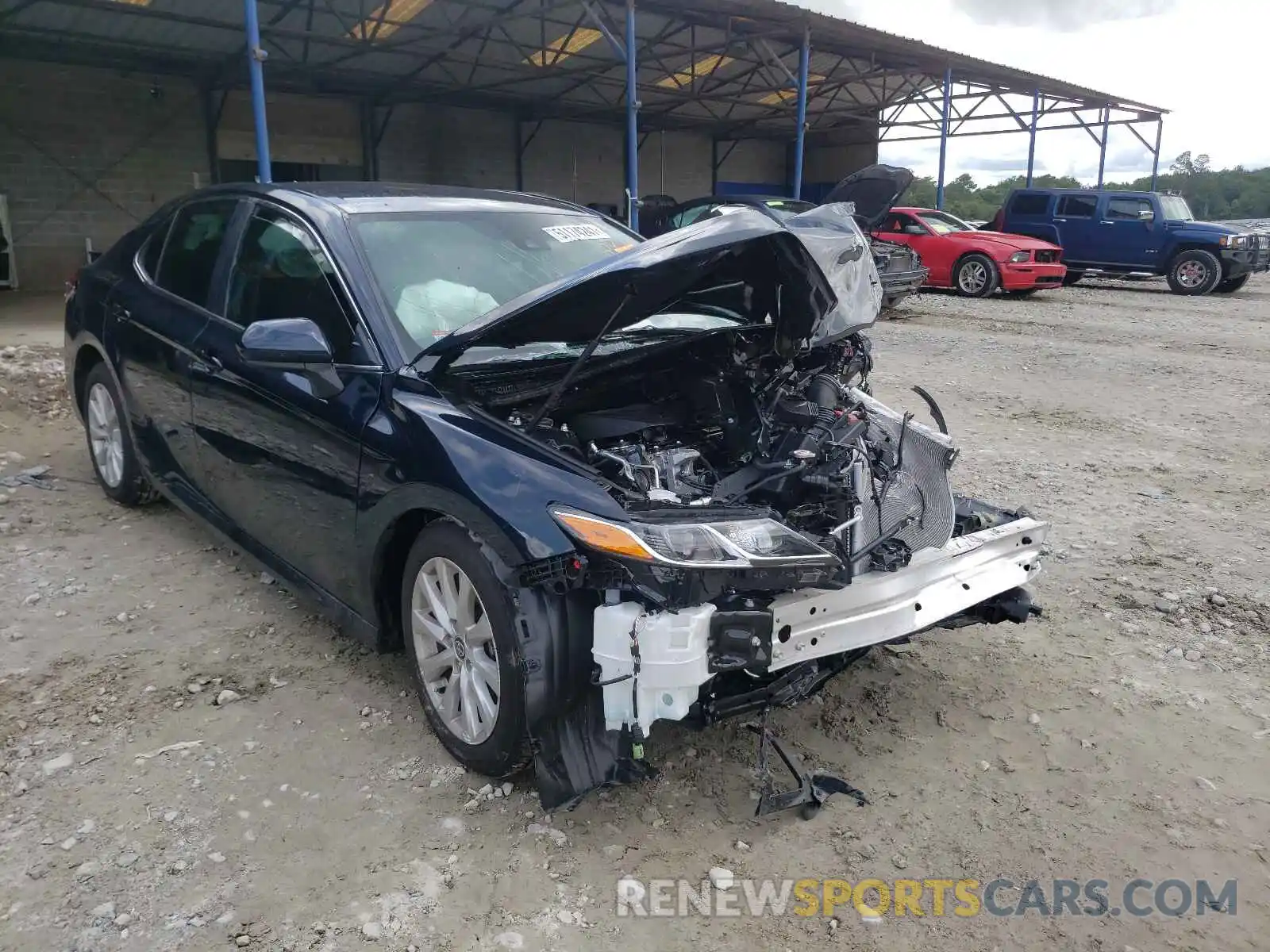 1 Photograph of a damaged car 4T1C11AK2LU953902 TOYOTA CAMRY 2020