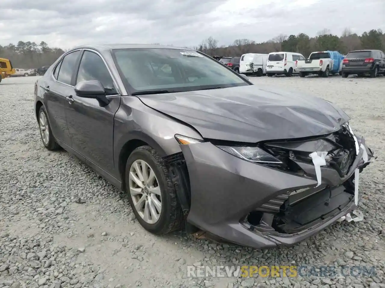 1 Photograph of a damaged car 4T1C11AK2LU964849 TOYOTA CAMRY 2020