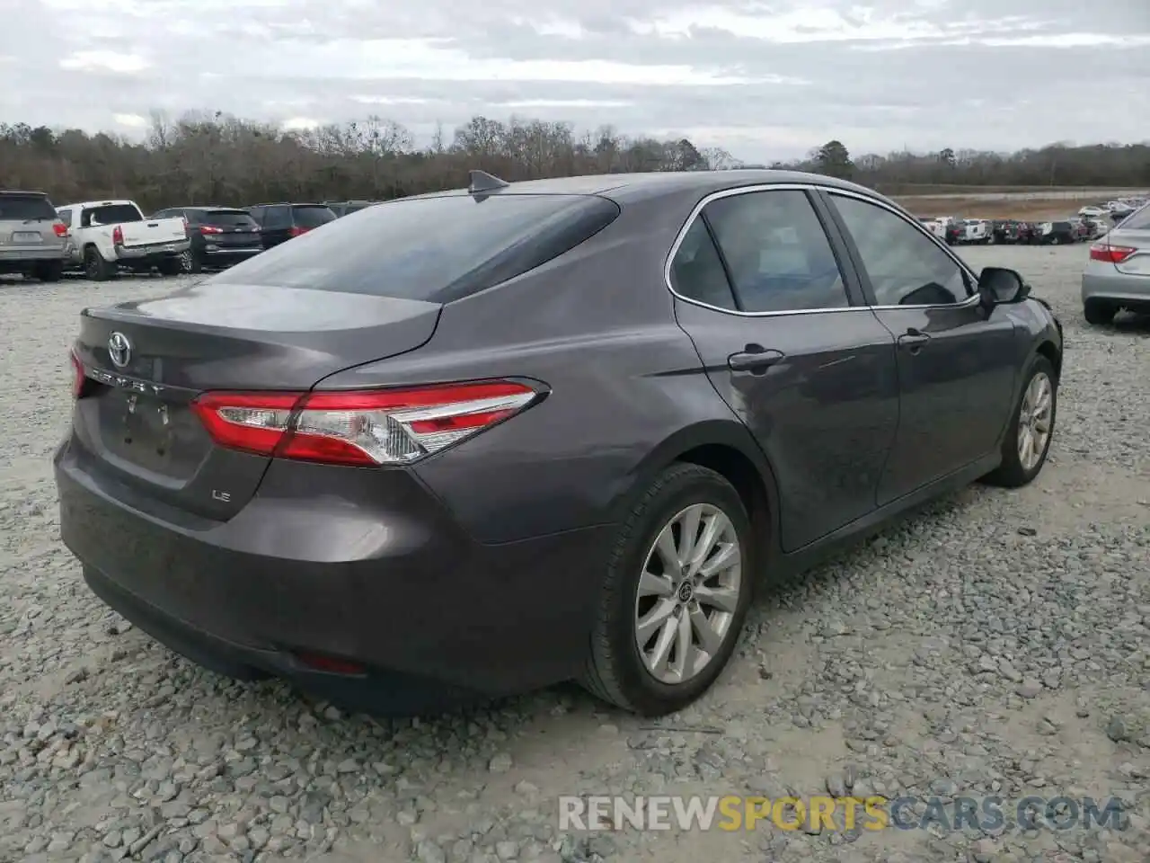 4 Photograph of a damaged car 4T1C11AK2LU964849 TOYOTA CAMRY 2020