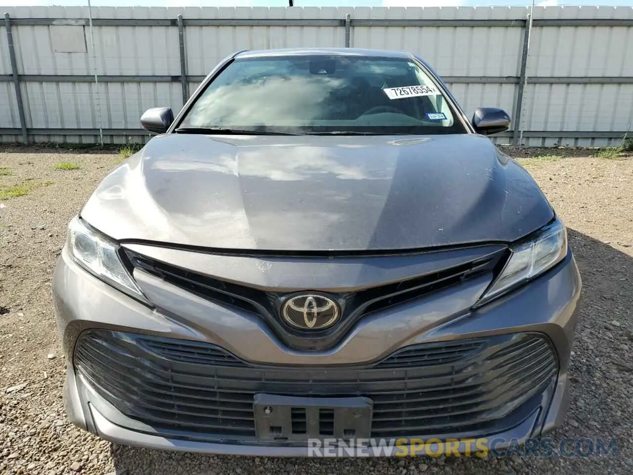 5 Photograph of a damaged car 4T1C11AK2LU973650 TOYOTA CAMRY 2020