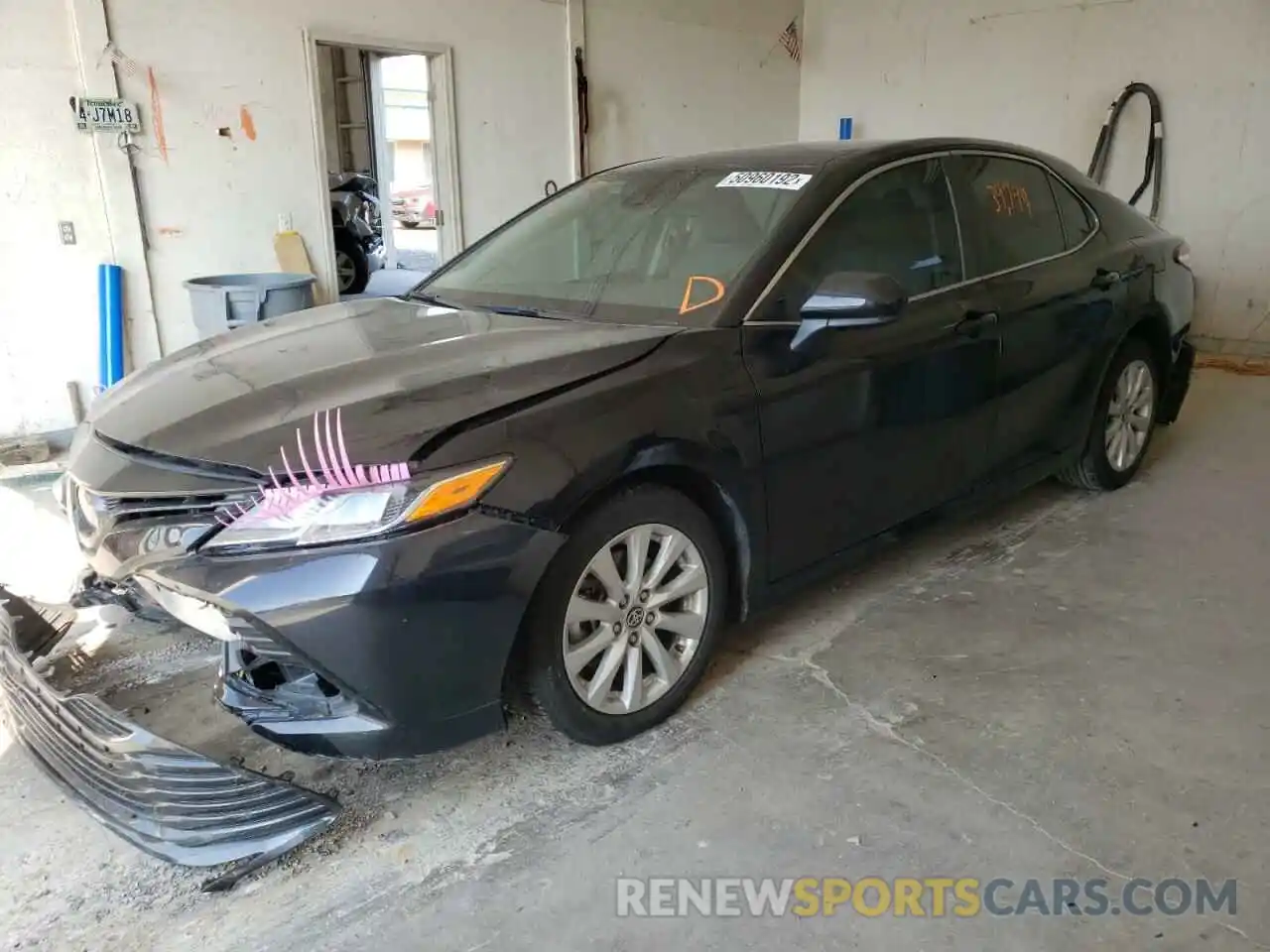 2 Photograph of a damaged car 4T1C11AK2LU979030 TOYOTA CAMRY 2020