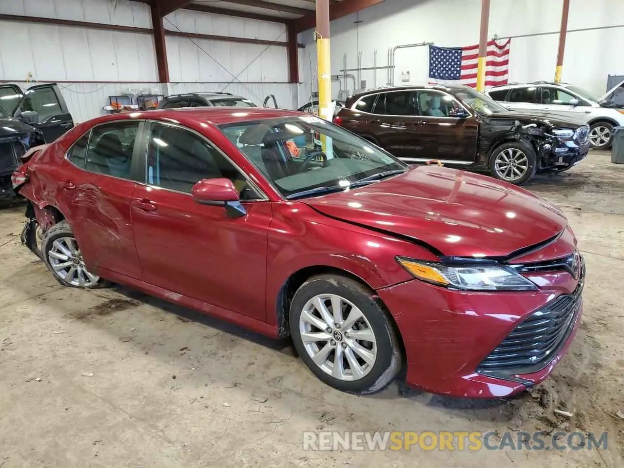 4 Photograph of a damaged car 4T1C11AK2LU993526 TOYOTA CAMRY 2020