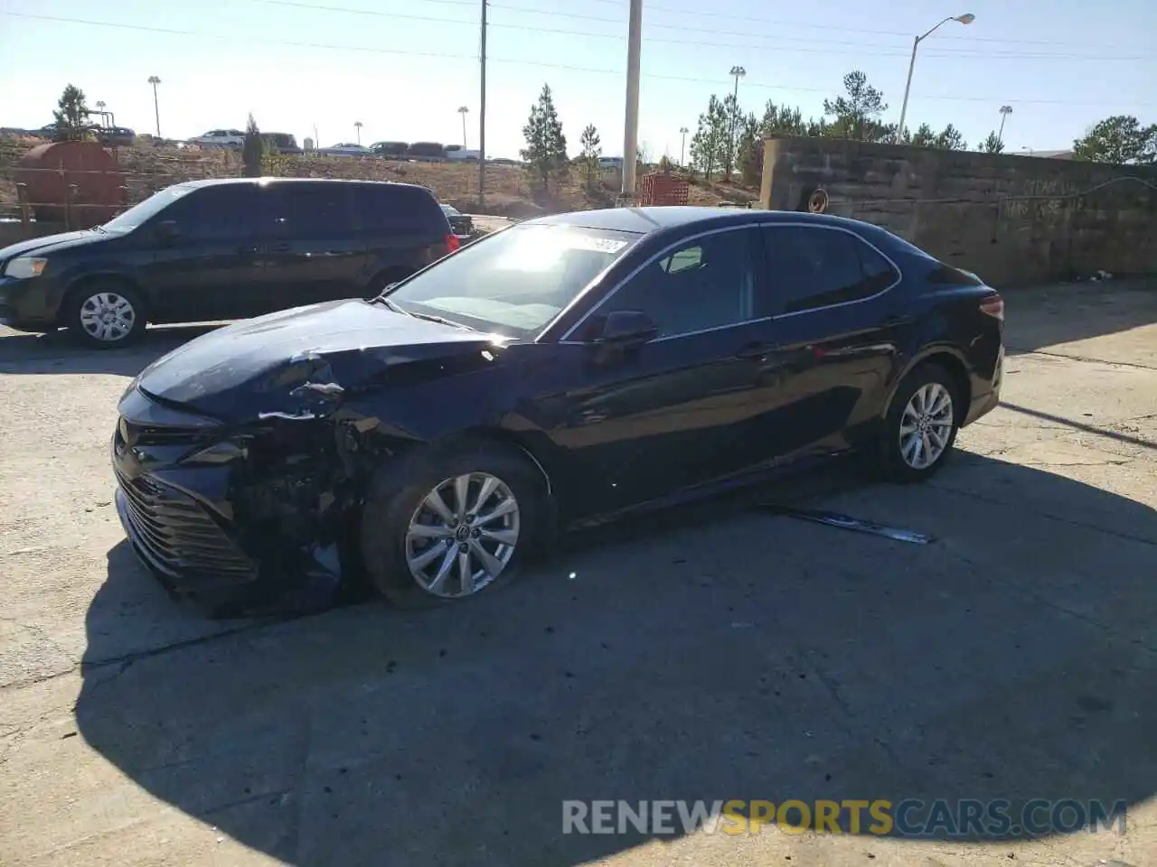 1 Photograph of a damaged car 4T1C11AK2LU994384 TOYOTA CAMRY 2020