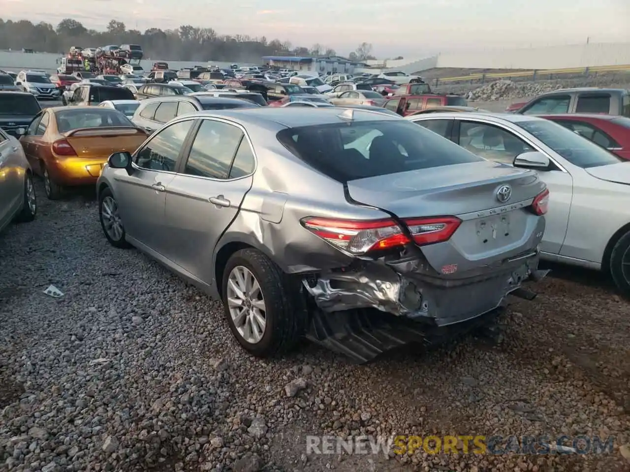 3 Photograph of a damaged car 4T1C11AK2LU994918 TOYOTA CAMRY 2020