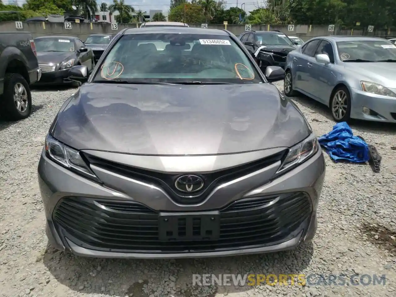 9 Photograph of a damaged car 4T1C11AK3LU309941 TOYOTA CAMRY 2020