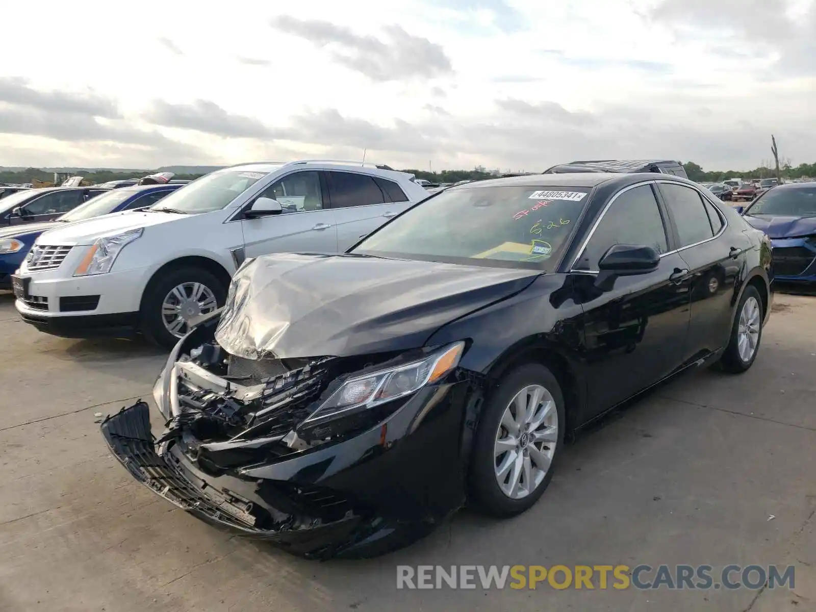 2 Photograph of a damaged car 4T1C11AK3LU326853 TOYOTA CAMRY 2020