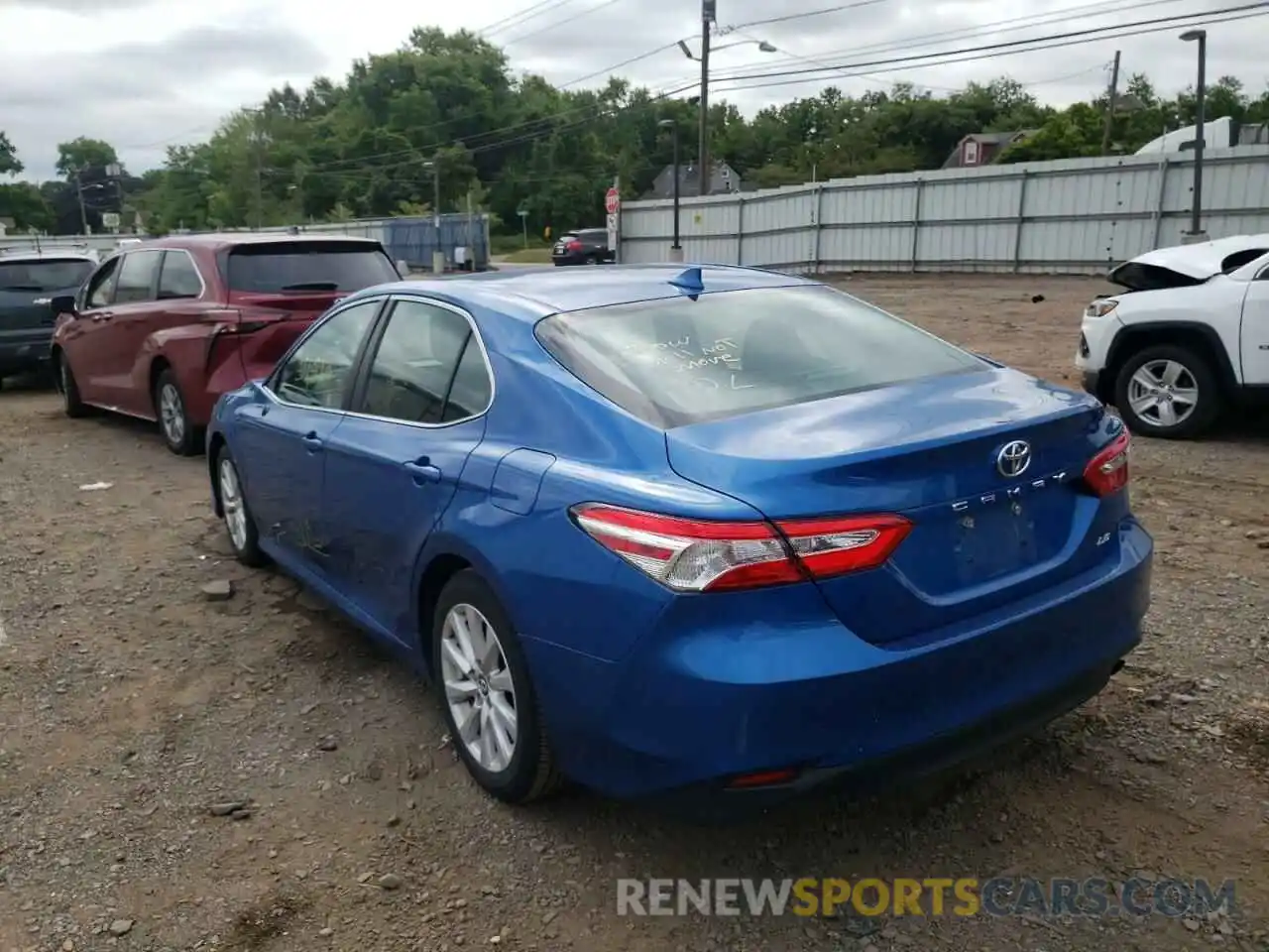 3 Photograph of a damaged car 4T1C11AK3LU336461 TOYOTA CAMRY 2020