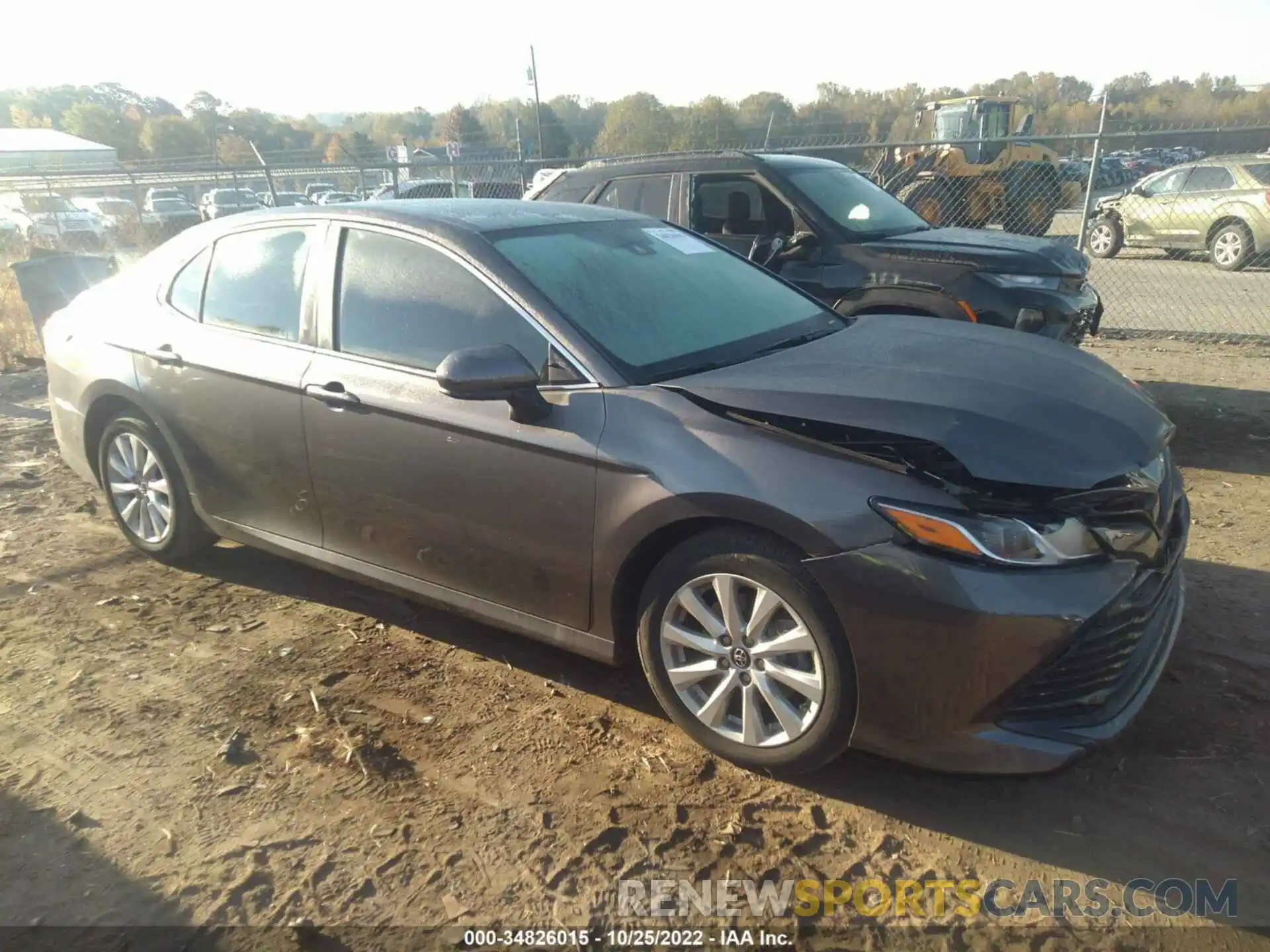 1 Photograph of a damaged car 4T1C11AK3LU340154 TOYOTA CAMRY 2020