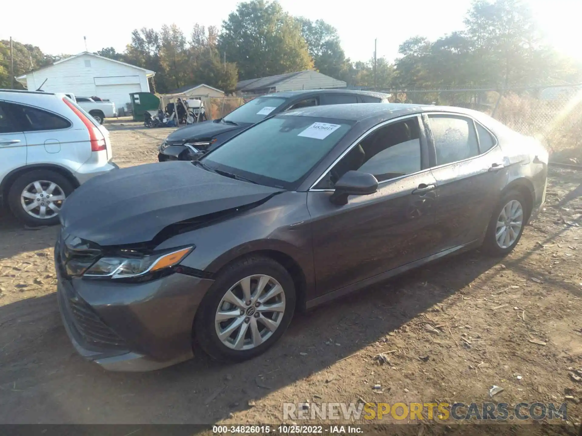 2 Photograph of a damaged car 4T1C11AK3LU340154 TOYOTA CAMRY 2020