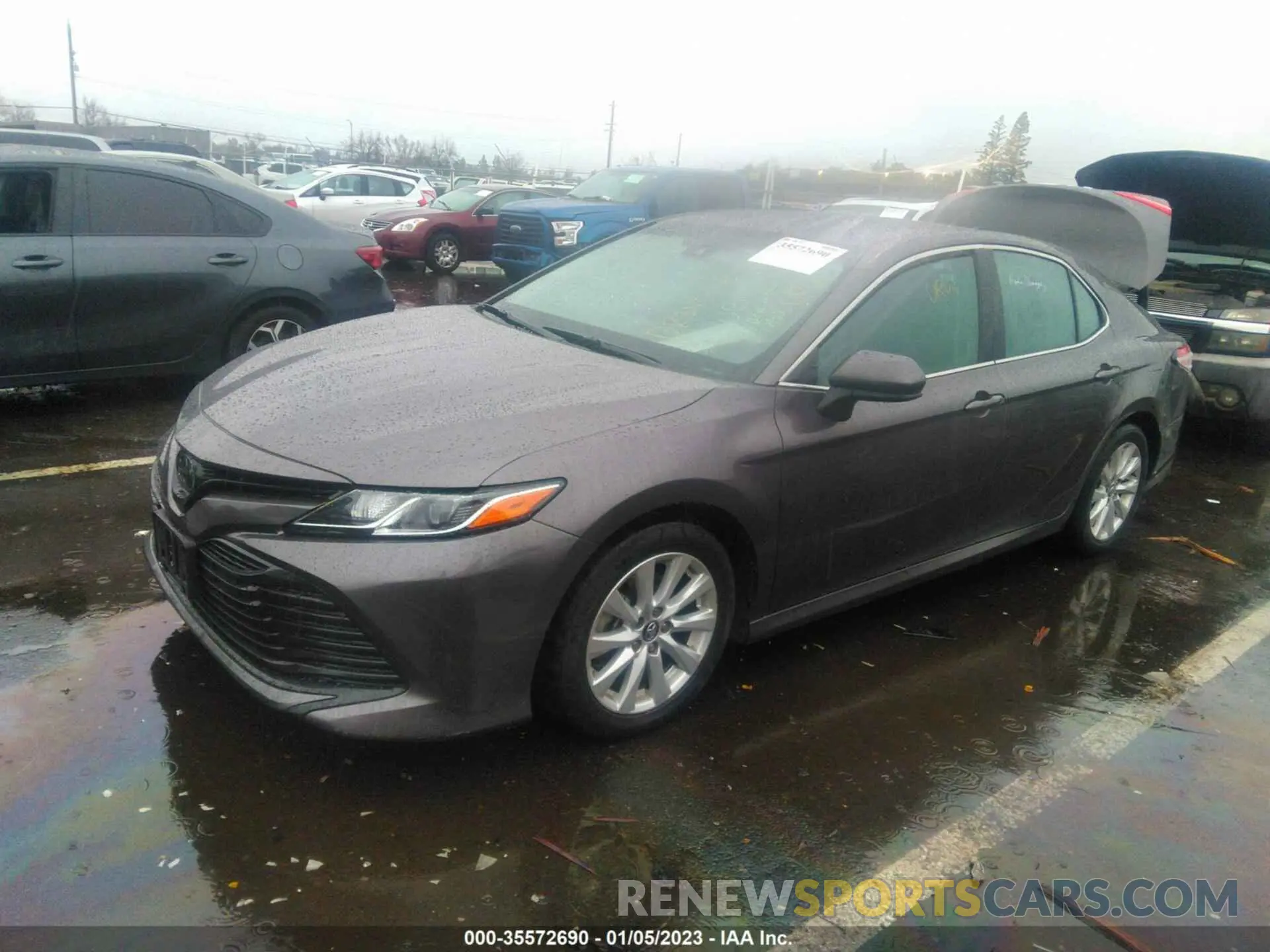 2 Photograph of a damaged car 4T1C11AK3LU344186 TOYOTA CAMRY 2020