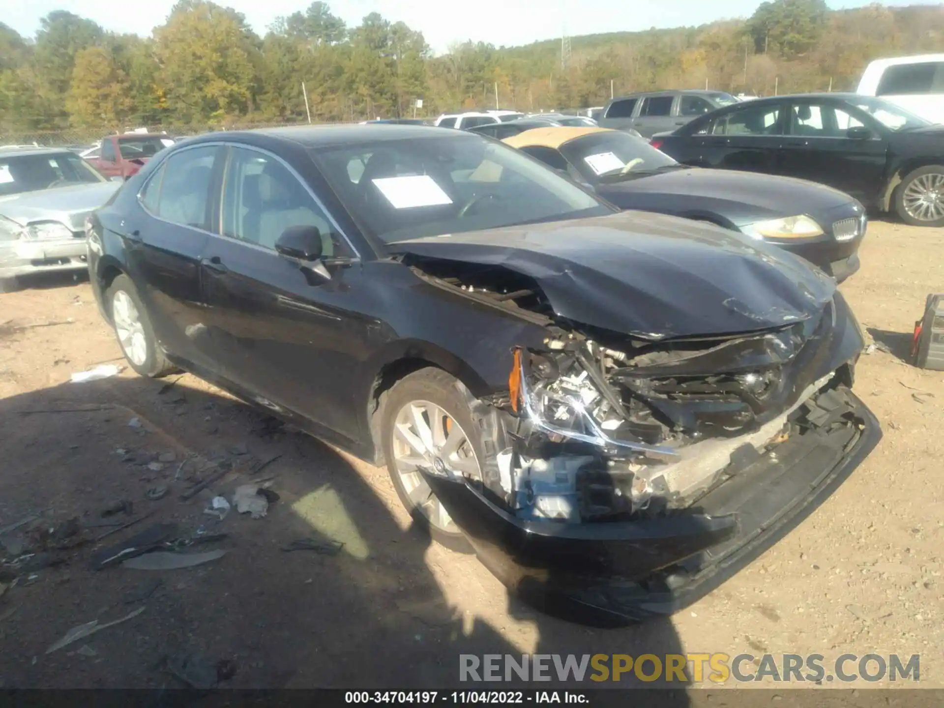 1 Photograph of a damaged car 4T1C11AK3LU355477 TOYOTA CAMRY 2020