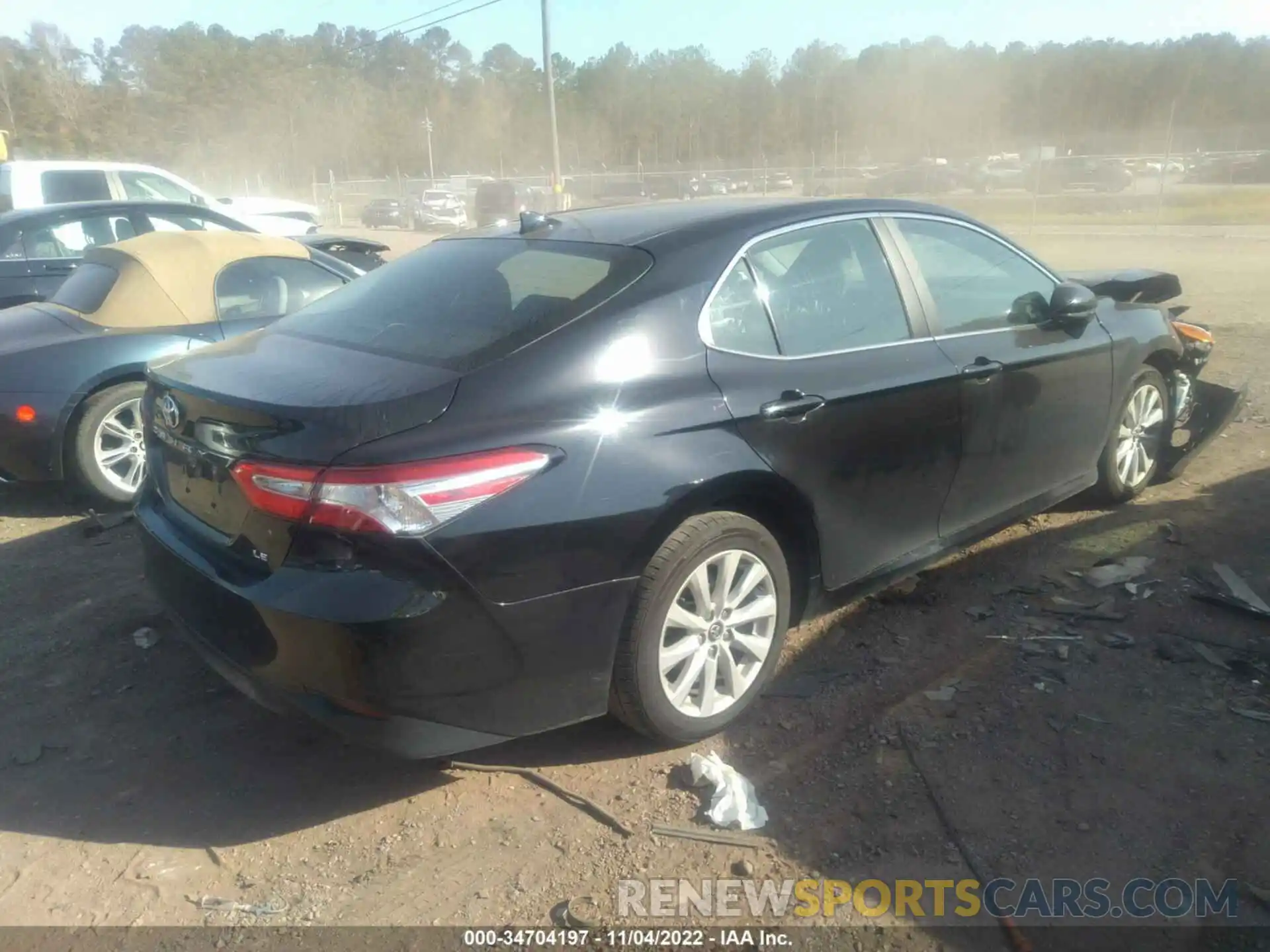 4 Photograph of a damaged car 4T1C11AK3LU355477 TOYOTA CAMRY 2020