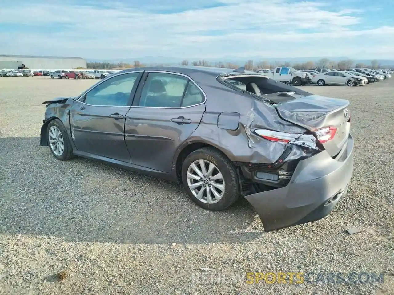 2 Photograph of a damaged car 4T1C11AK3LU363305 TOYOTA CAMRY 2020