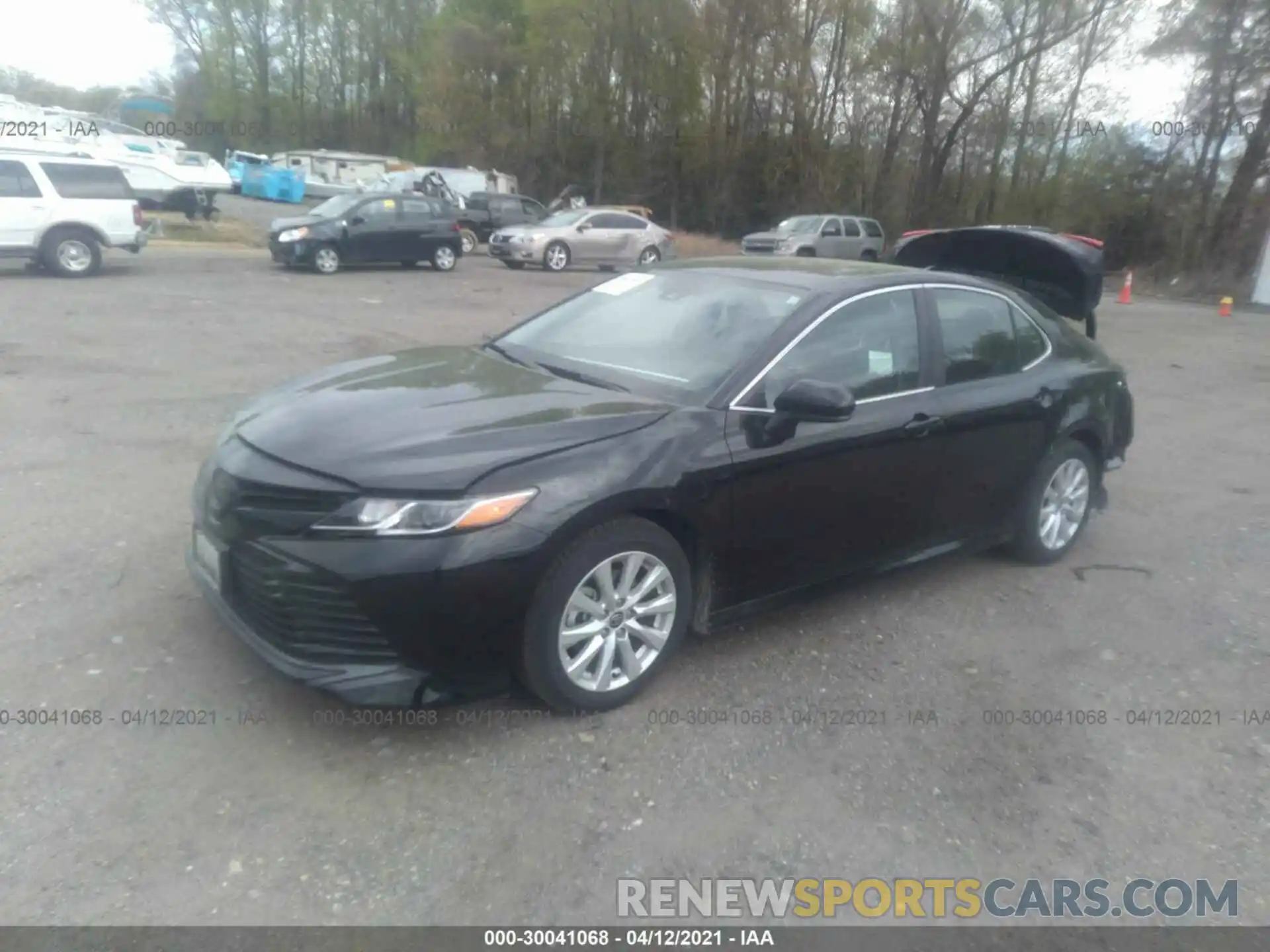 2 Photograph of a damaged car 4T1C11AK3LU377883 TOYOTA CAMRY 2020