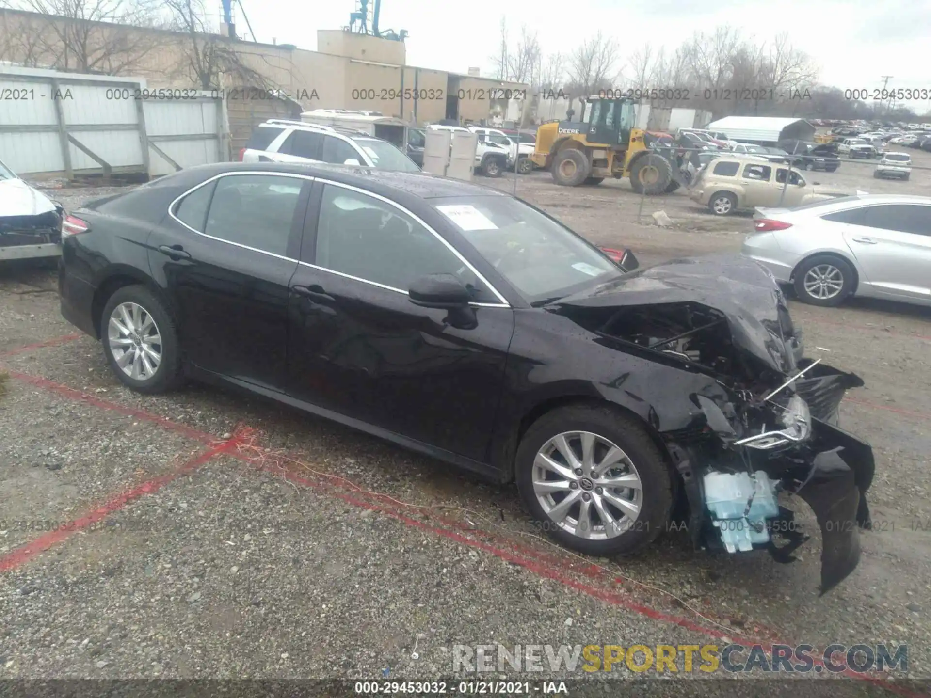 1 Photograph of a damaged car 4T1C11AK3LU391203 TOYOTA CAMRY 2020